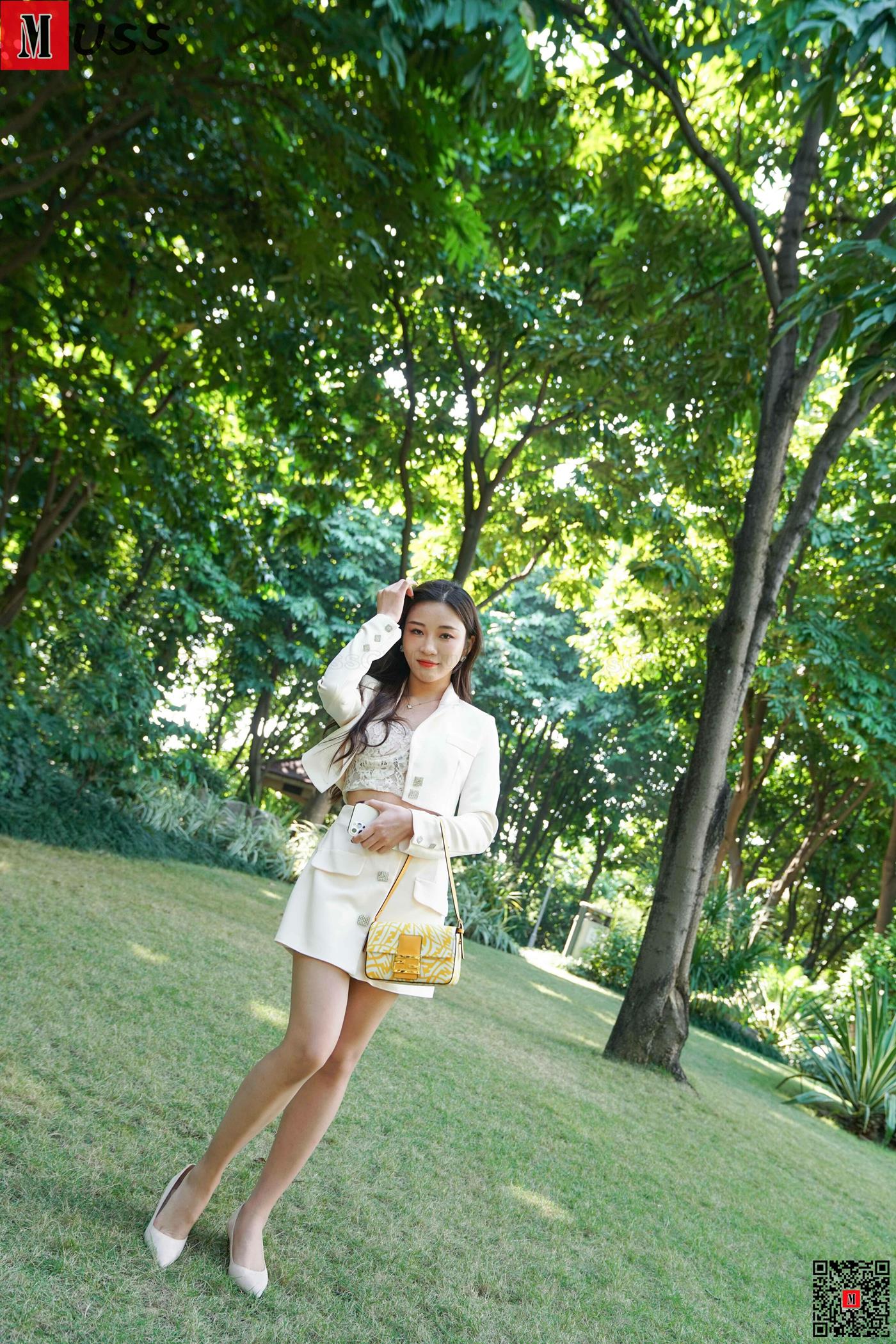 图片[23]-[MussGirl慕丝女郎]NO.412 草地上得精灵A[99P] – 速更版-美库