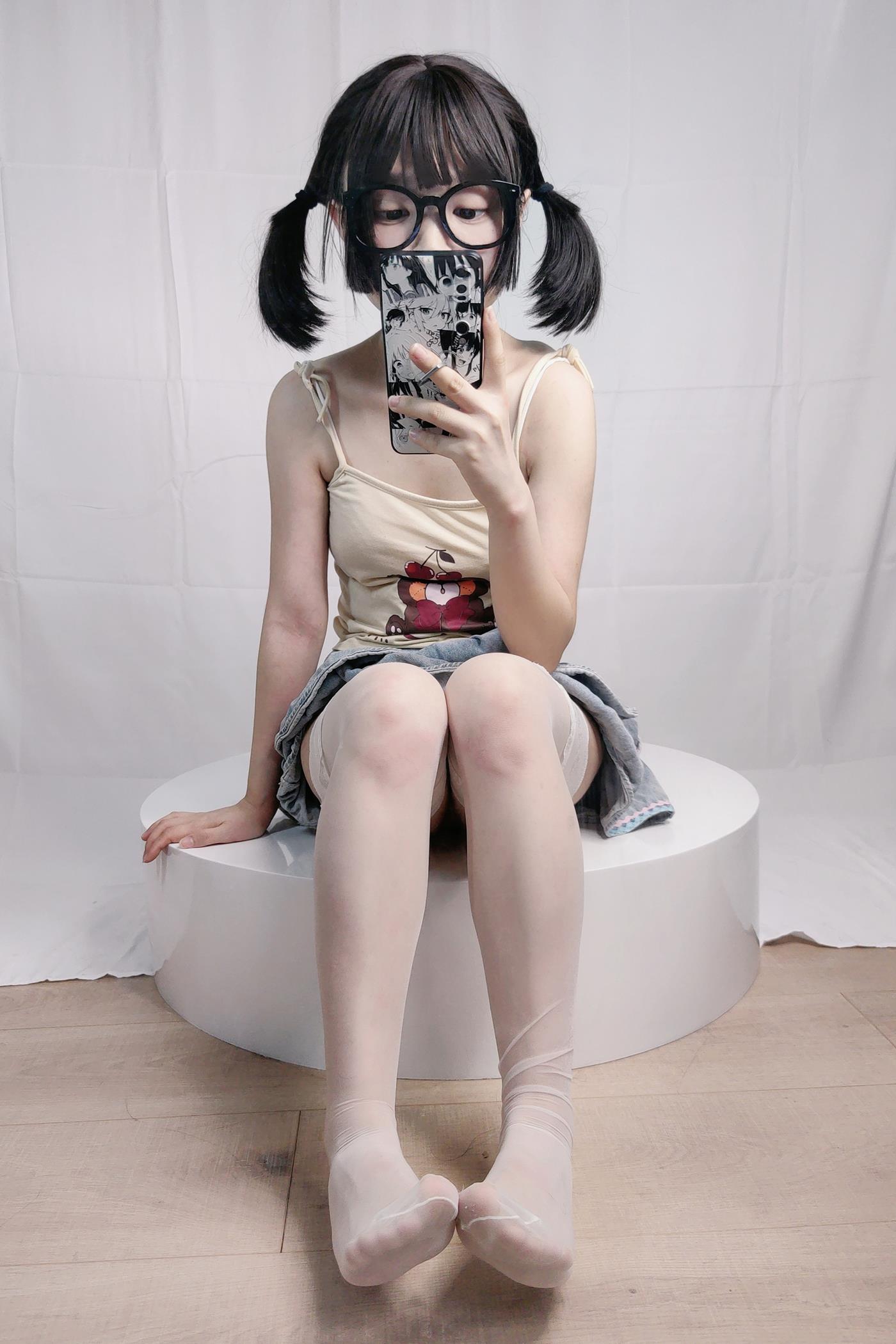 图片[6]-神沢永莉 – 绫蛋糕裙吊带袜汐[8P] – 速更版-美库