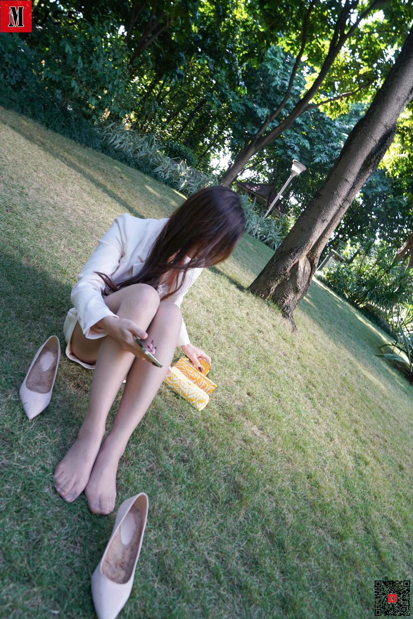 图片[83]-[MussGirl慕丝女郎]NO.412 草地上得精灵A[99P] – 速更版-美库