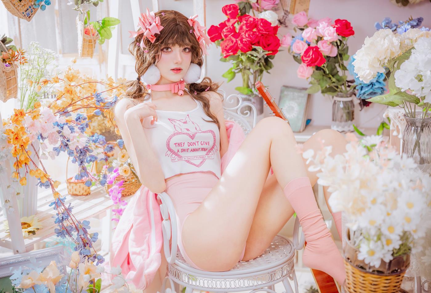 图片[13]-南桃Momoko  – 少女吉他与蝴蝶结[28P] – 速更版-美库