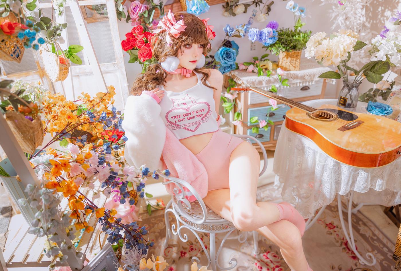 图片[14]-南桃Momoko  – 少女吉他与蝴蝶结[28P] – 速更版-美库