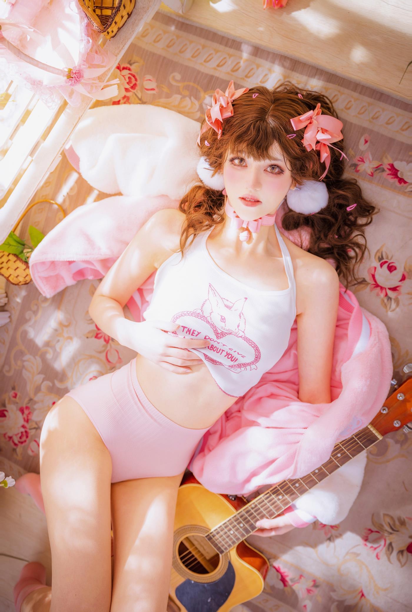 图片[21]-南桃Momoko  – 少女吉他与蝴蝶结[28P] – 速更版-美库