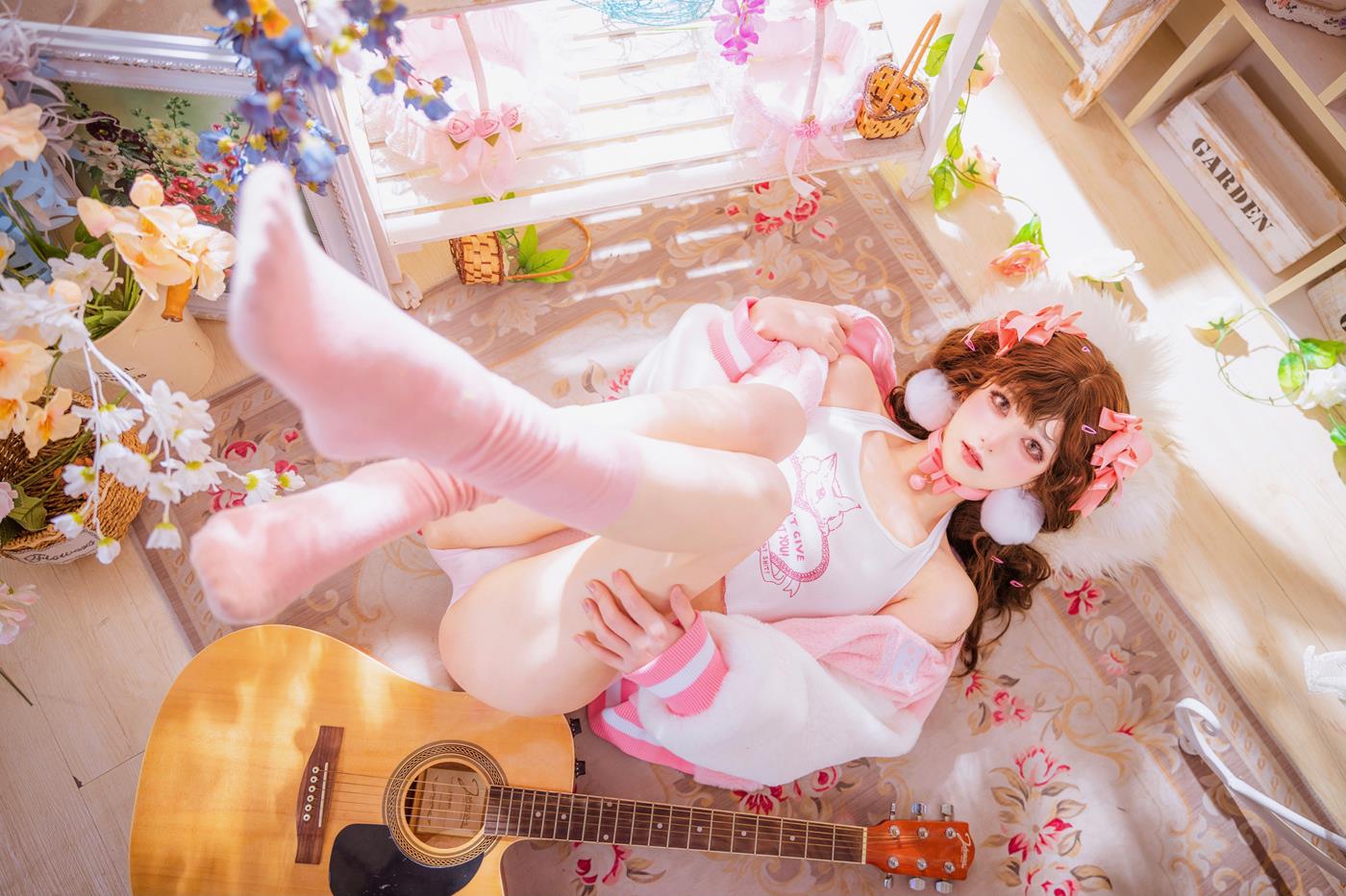 图片[27]-南桃Momoko  – 少女吉他与蝴蝶结[28P] – 速更版-美库