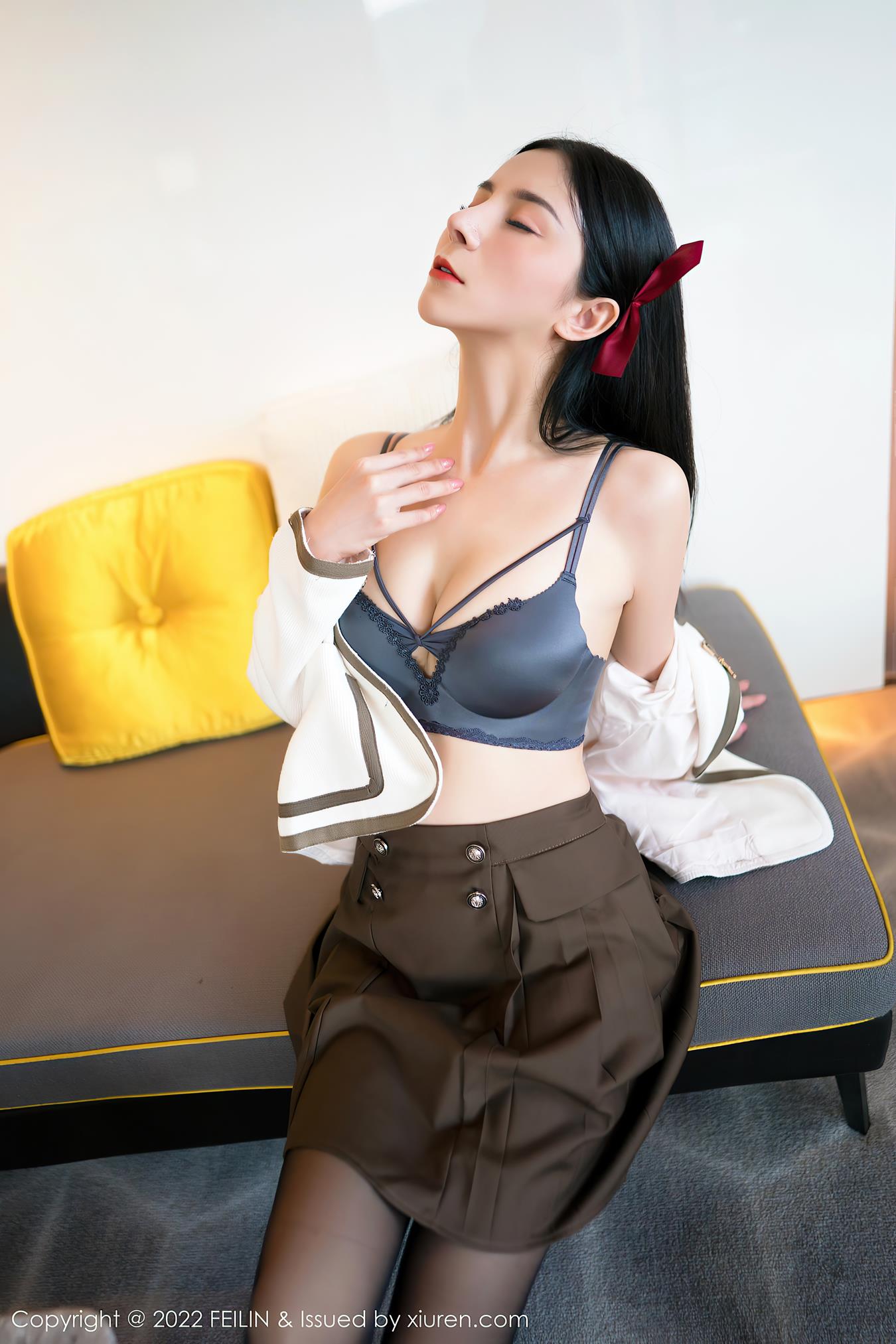 图片[19]-[Feilin嗲囡囡]2022.05.04 VOL.442 小蛮妖Yummy[58+1P] – 速更版-美库