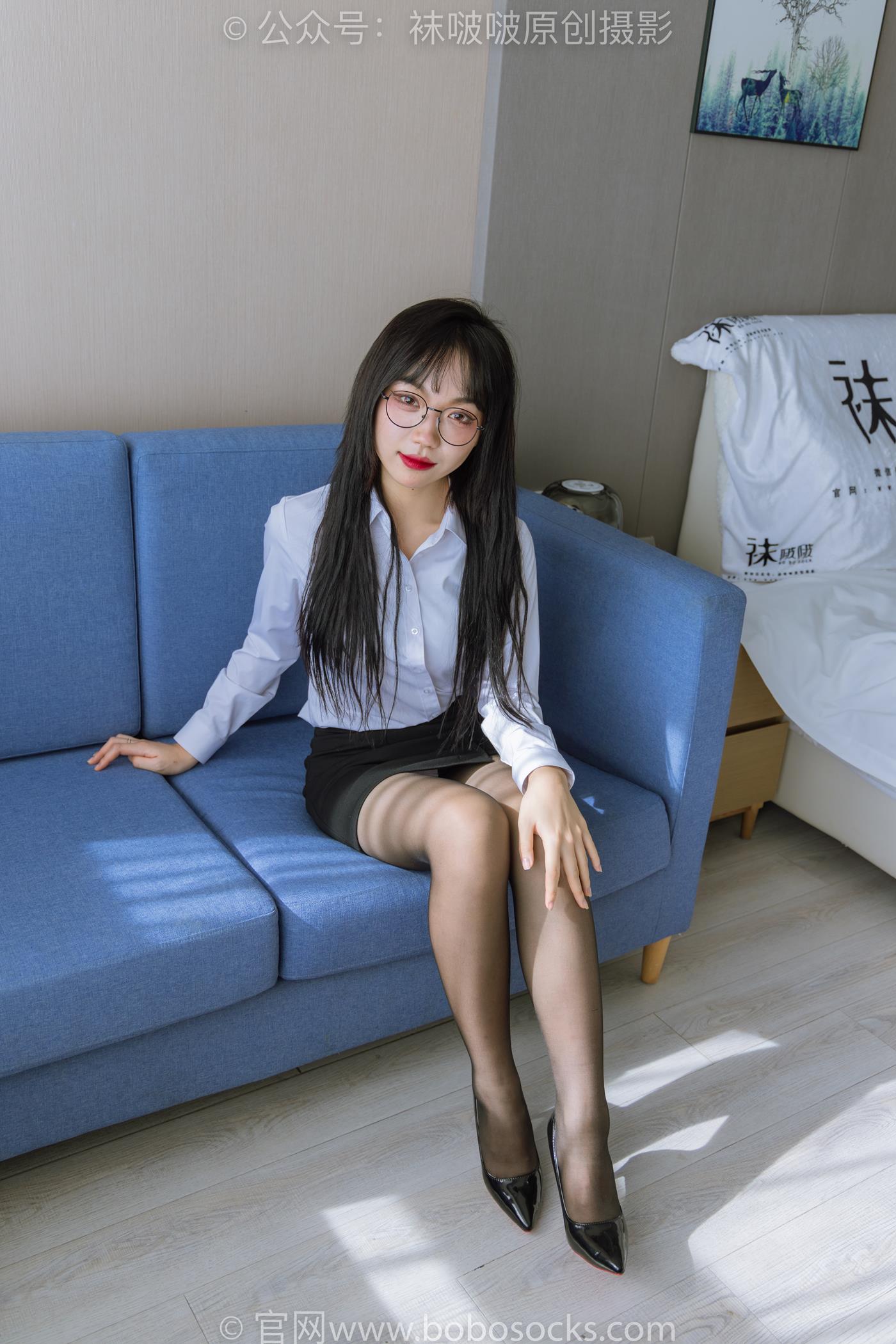 图片[23]-[BoBoSocks袜啵啵]NO.185 周周-ol制服、高跟鞋、黑丝[140P] – 速更版-美库