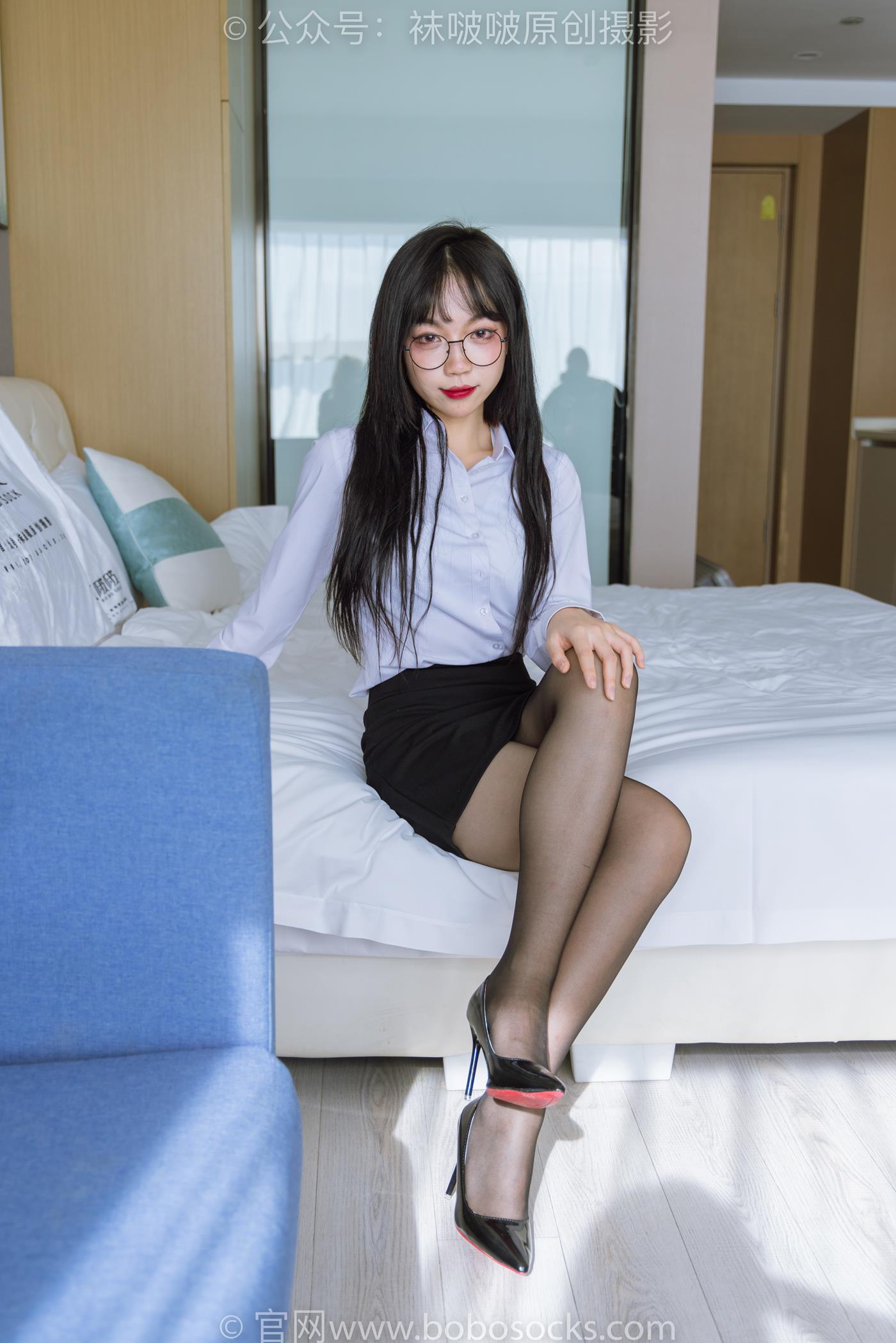 图片[51]-[BoBoSocks袜啵啵]NO.185 周周-ol制服、高跟鞋、黑丝[140P] – 速更版-美库