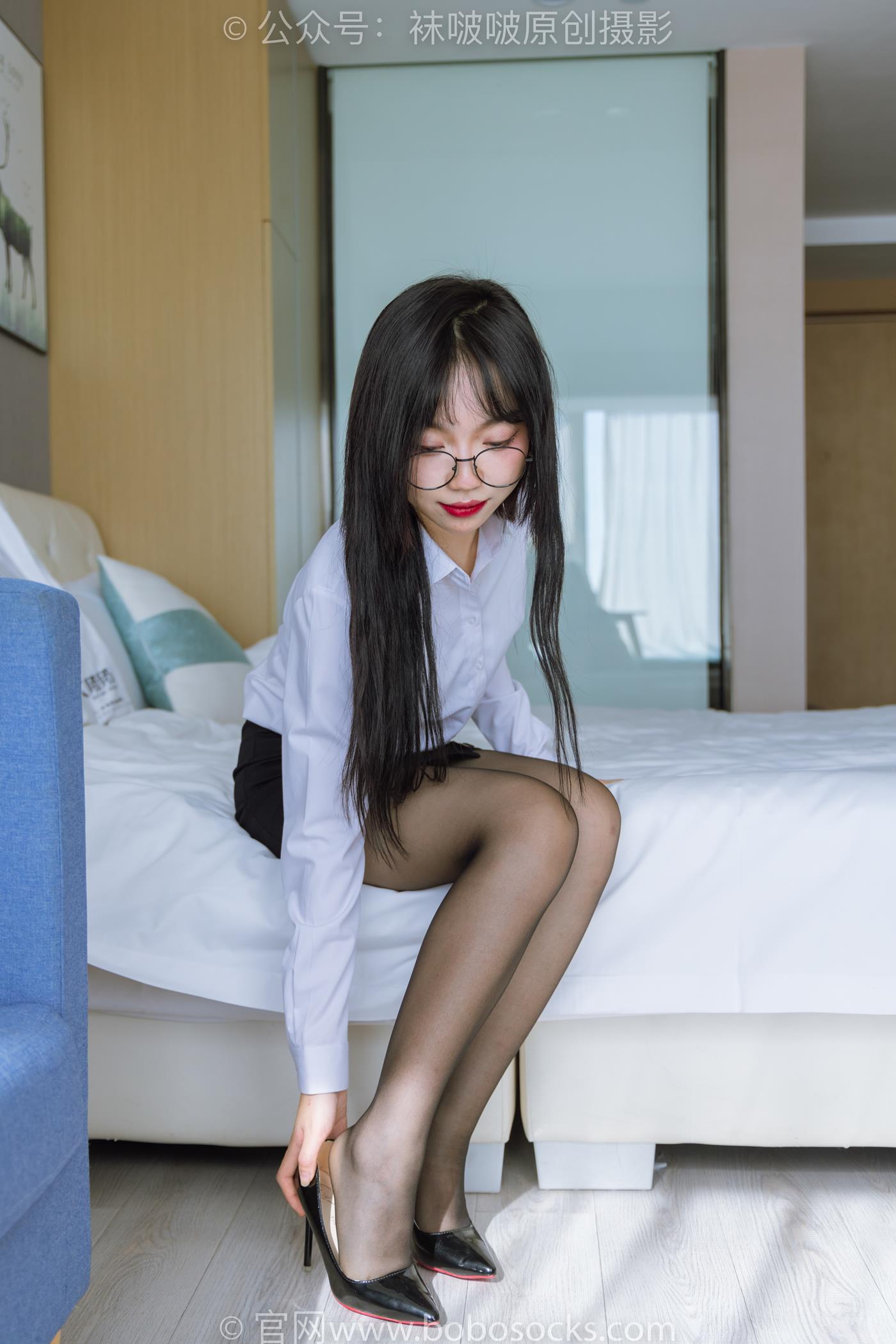 图片[54]-[BoBoSocks袜啵啵]NO.185 周周-ol制服、高跟鞋、黑丝[140P] – 速更版-美库