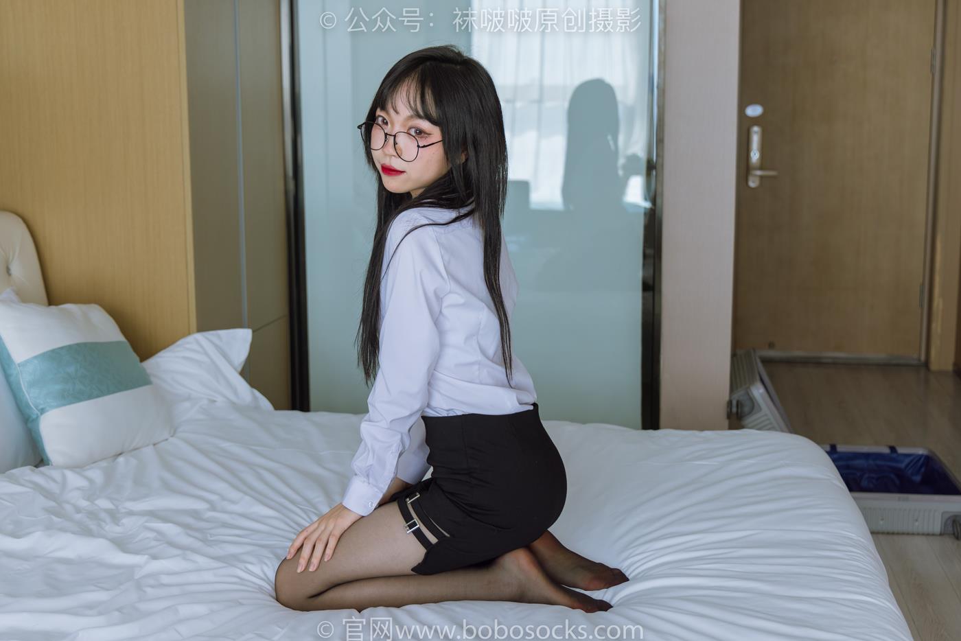 图片[58]-[BoBoSocks袜啵啵]NO.185 周周-ol制服、高跟鞋、黑丝[140P] – 速更版-美库