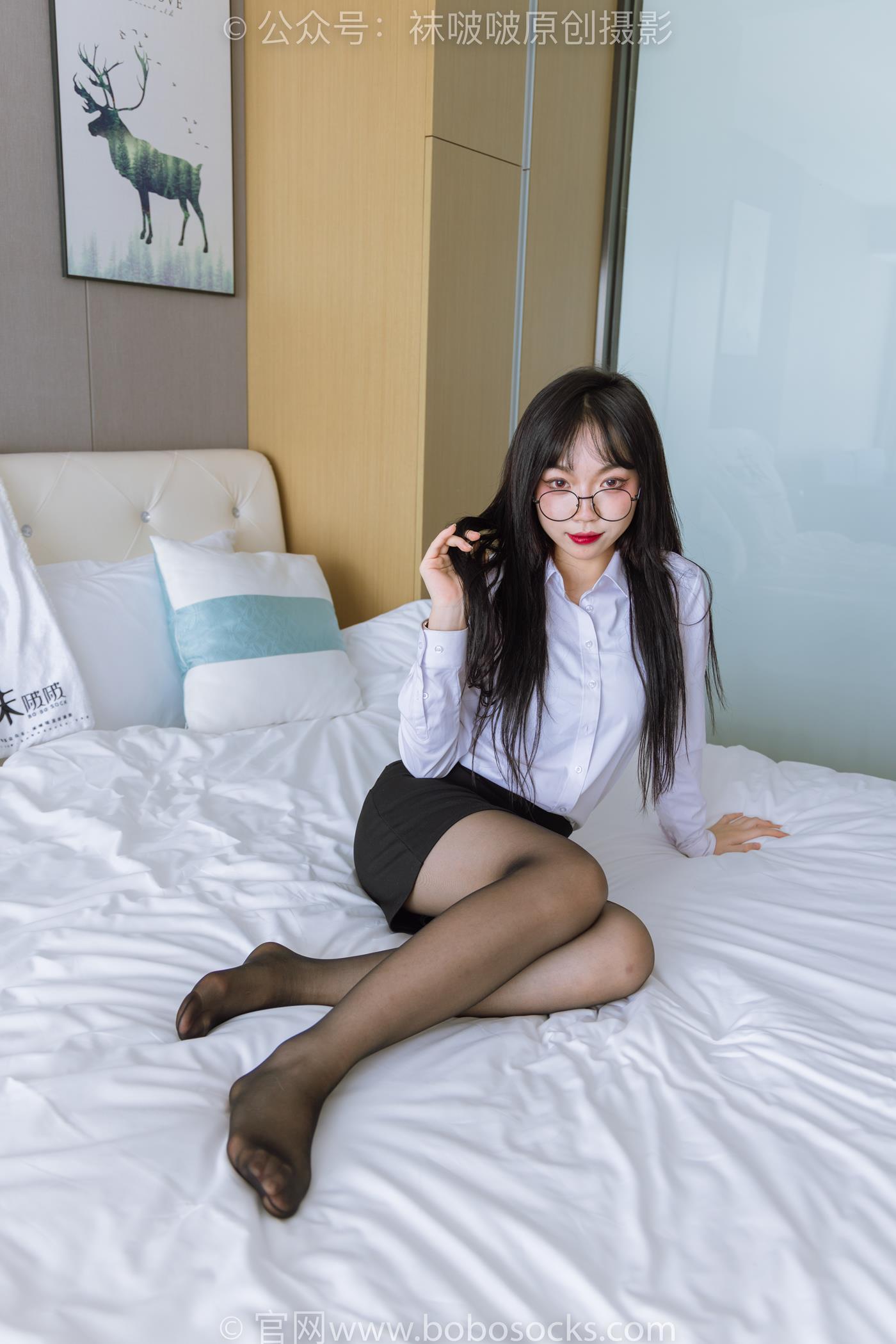 图片[109]-[BoBoSocks袜啵啵]NO.185 周周-ol制服、高跟鞋、黑丝[140P] – 速更版-美库