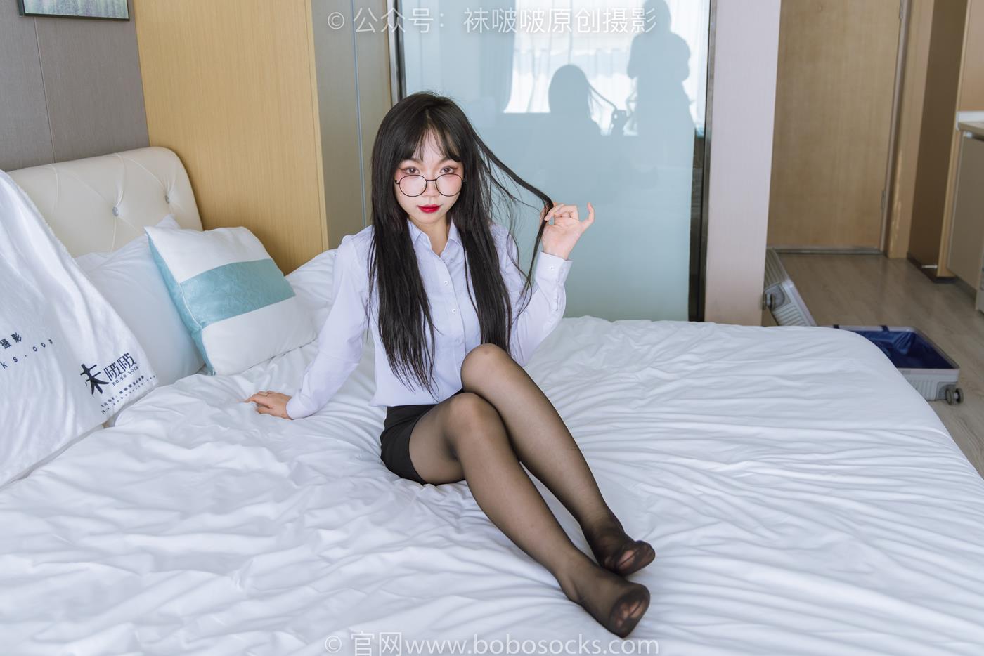 图片[117]-[BoBoSocks袜啵啵]NO.185 周周-ol制服、高跟鞋、黑丝[140P] – 速更版-美库