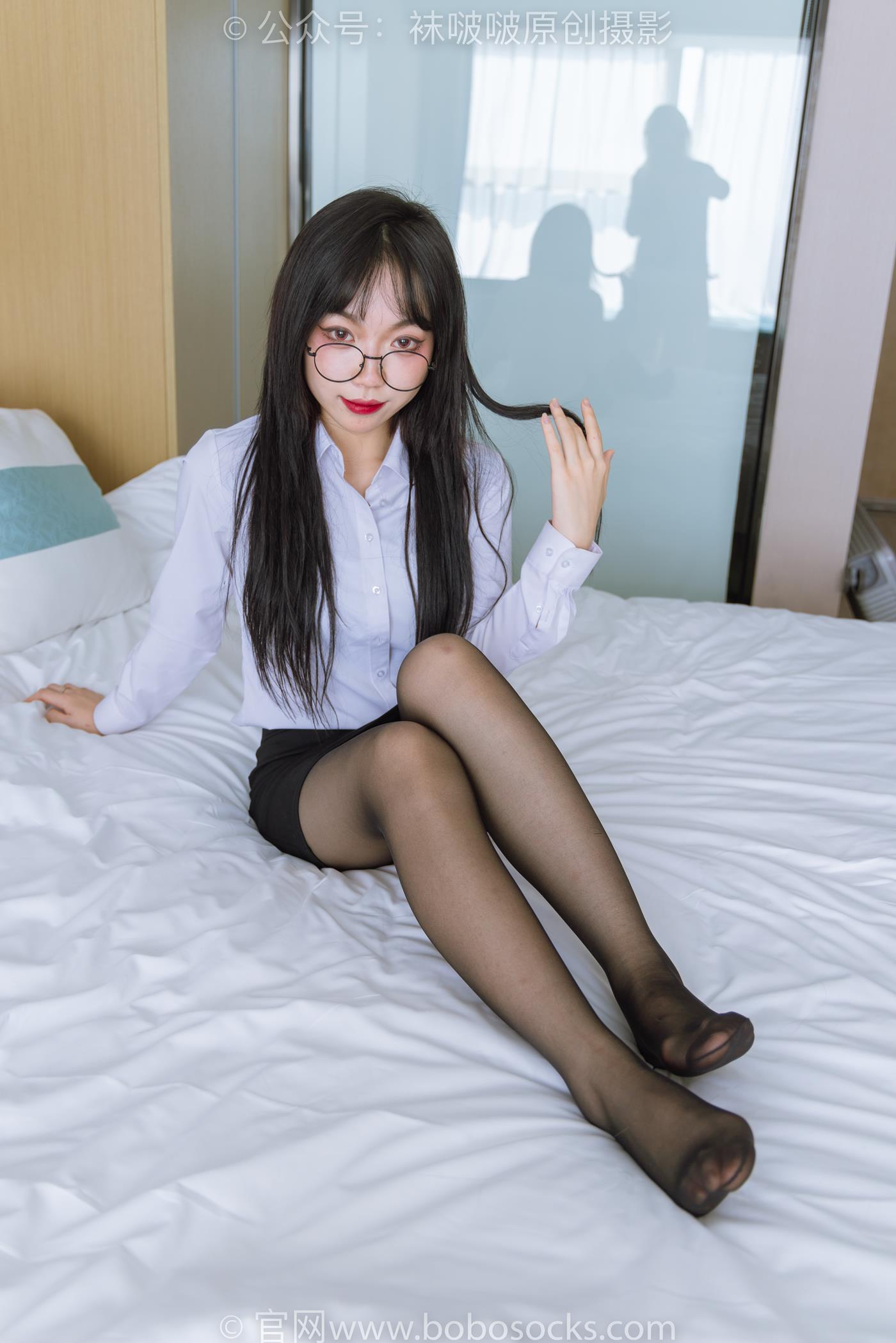 图片[118]-[BoBoSocks袜啵啵]NO.185 周周-ol制服、高跟鞋、黑丝[140P] – 速更版-美库