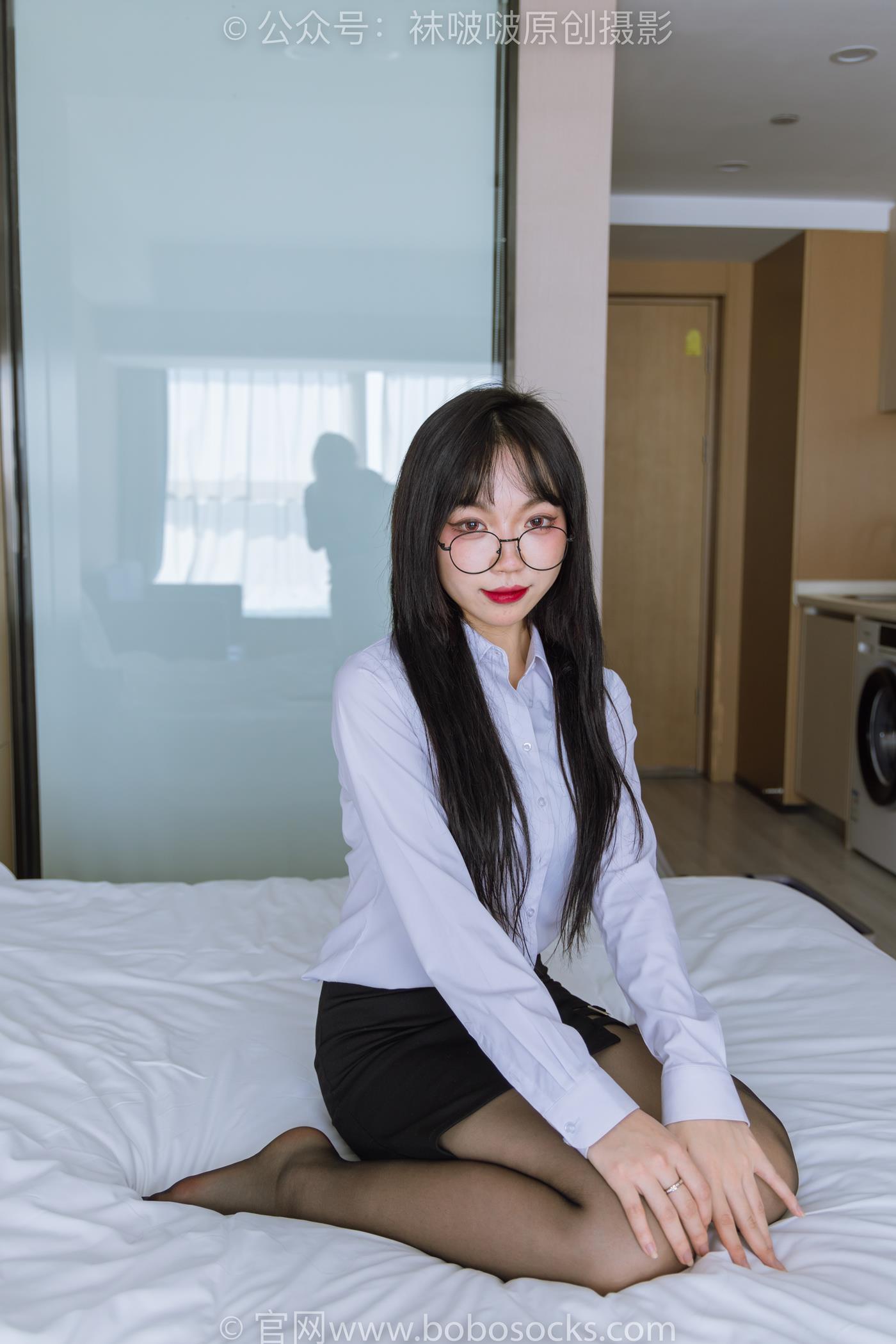 图片[119]-[BoBoSocks袜啵啵]NO.185 周周-ol制服、高跟鞋、黑丝[140P] – 速更版-美库