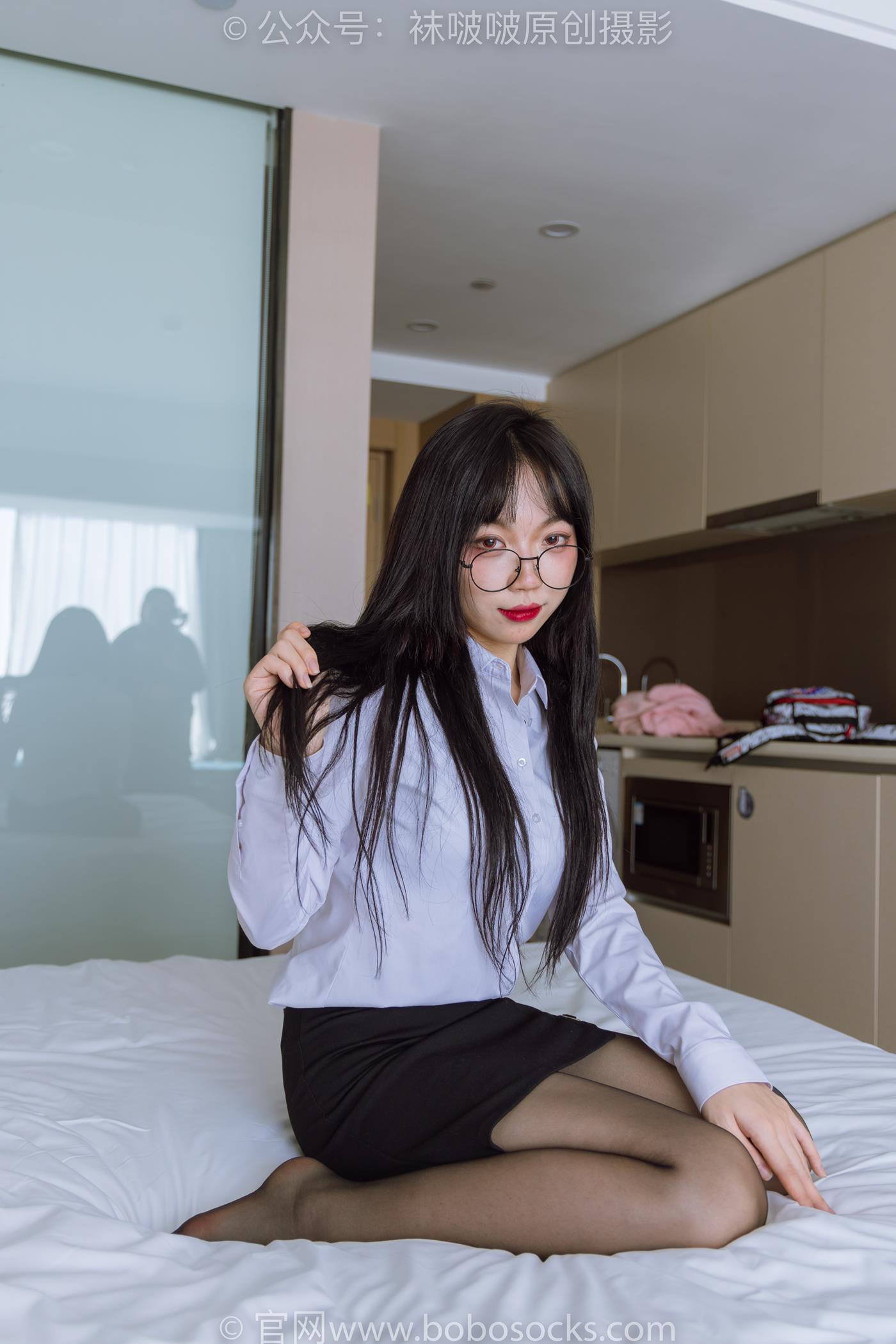 图片[120]-[BoBoSocks袜啵啵]NO.185 周周-ol制服、高跟鞋、黑丝[140P] – 速更版-美库