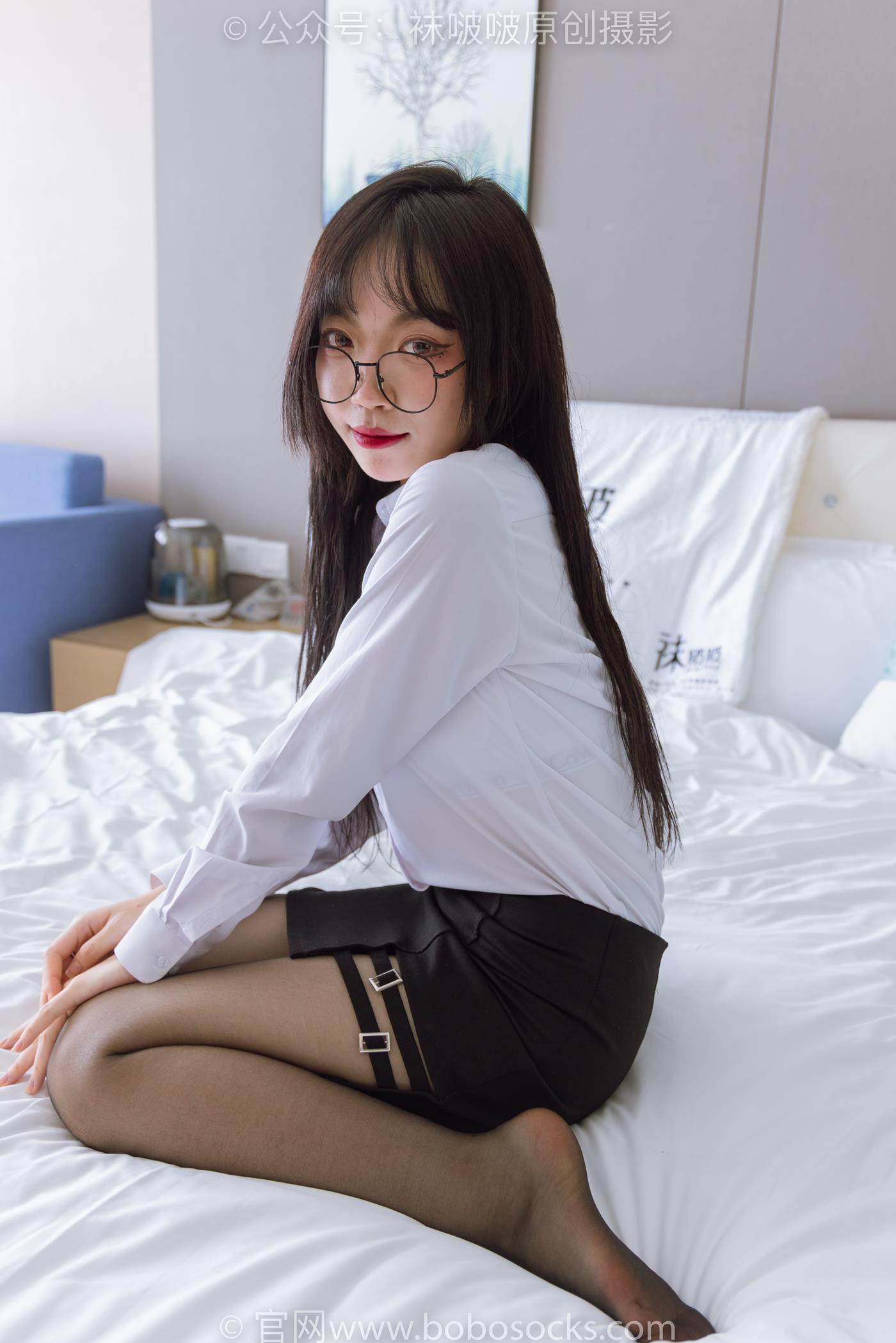 图片[124]-[BoBoSocks袜啵啵]NO.185 周周-ol制服、高跟鞋、黑丝[140P] – 速更版-美库