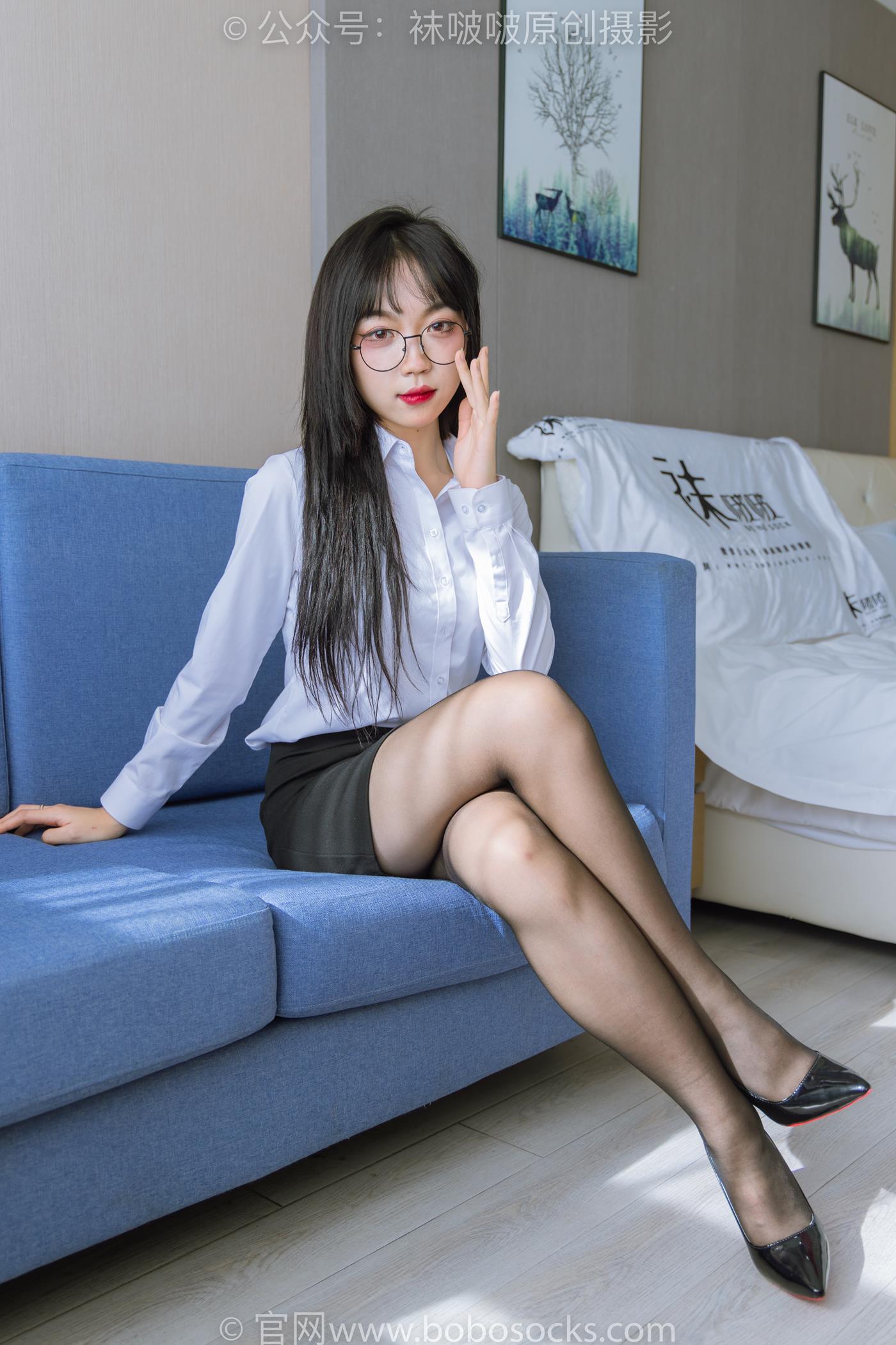 图片[135]-[BoBoSocks袜啵啵]NO.185 周周-ol制服、高跟鞋、黑丝[140P] – 速更版-美库