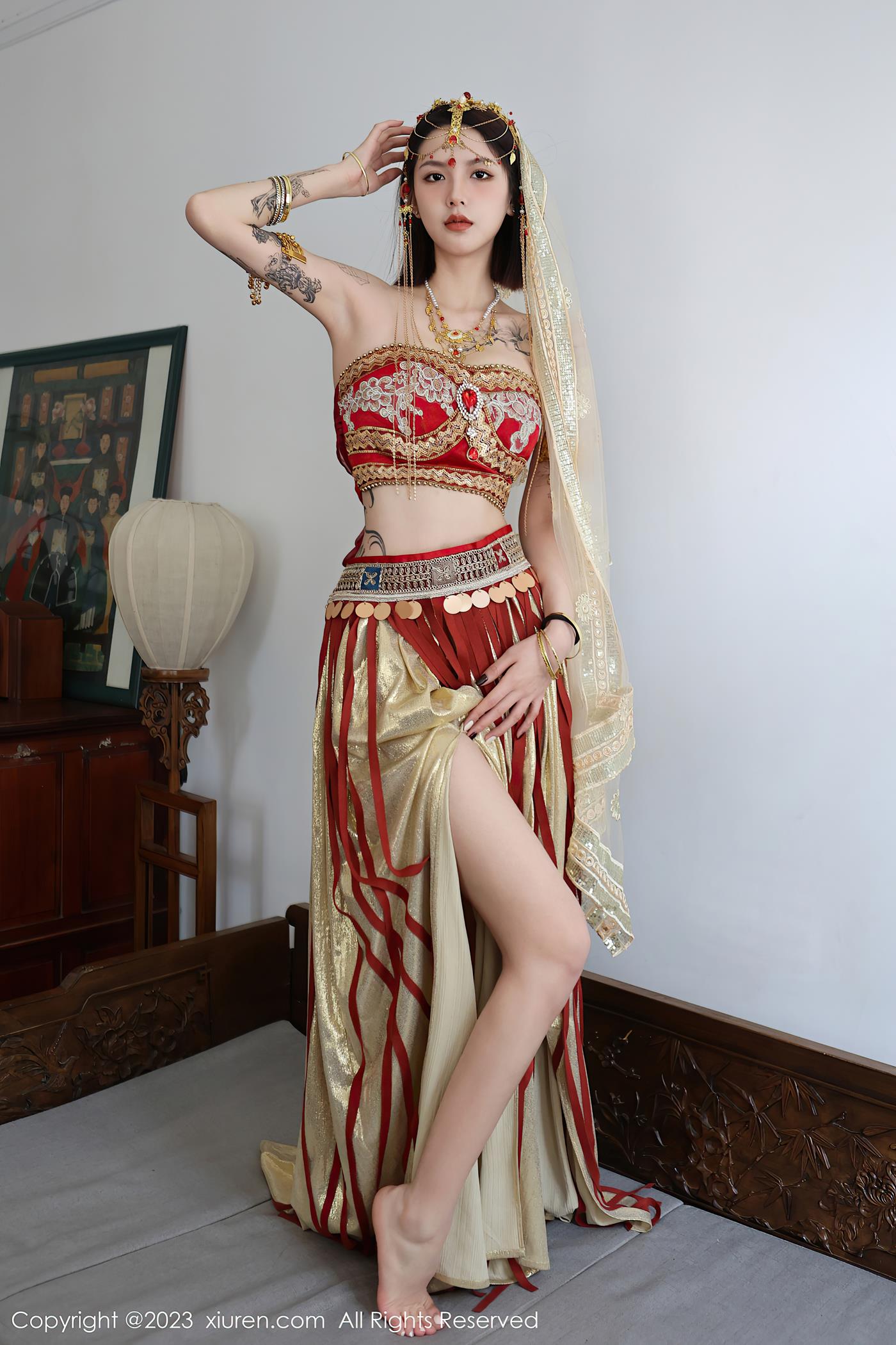 图片[49]-[Xiuren秀人网]2023.02.09 NO.6240 乔一一[48+1P] – 速更版-美库