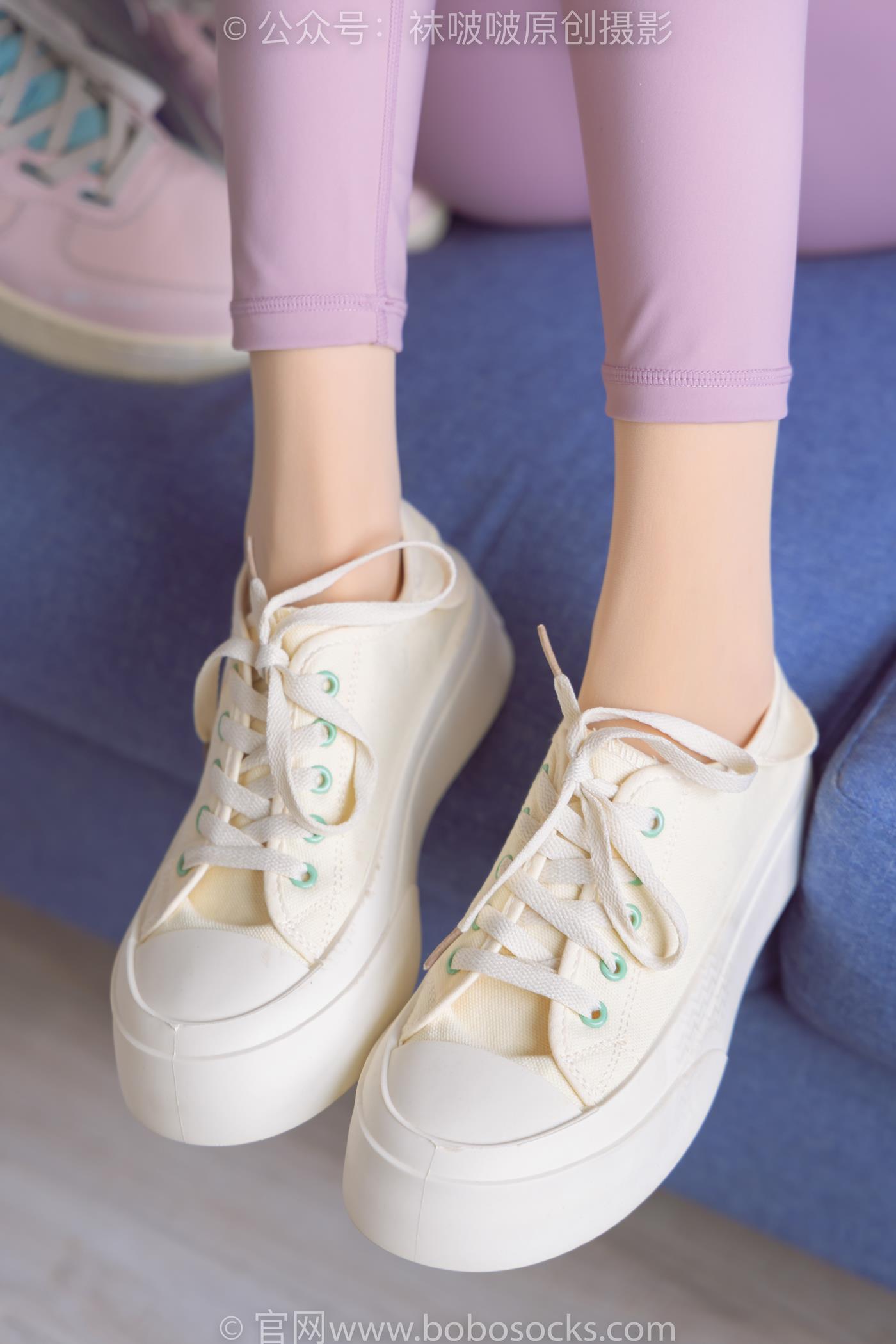 图片[15]-[BoBoSocks袜啵啵]NO.186 小甜豆稚予-瑜伽裤、运动鞋、肉丝[146P] – 速更版-美库