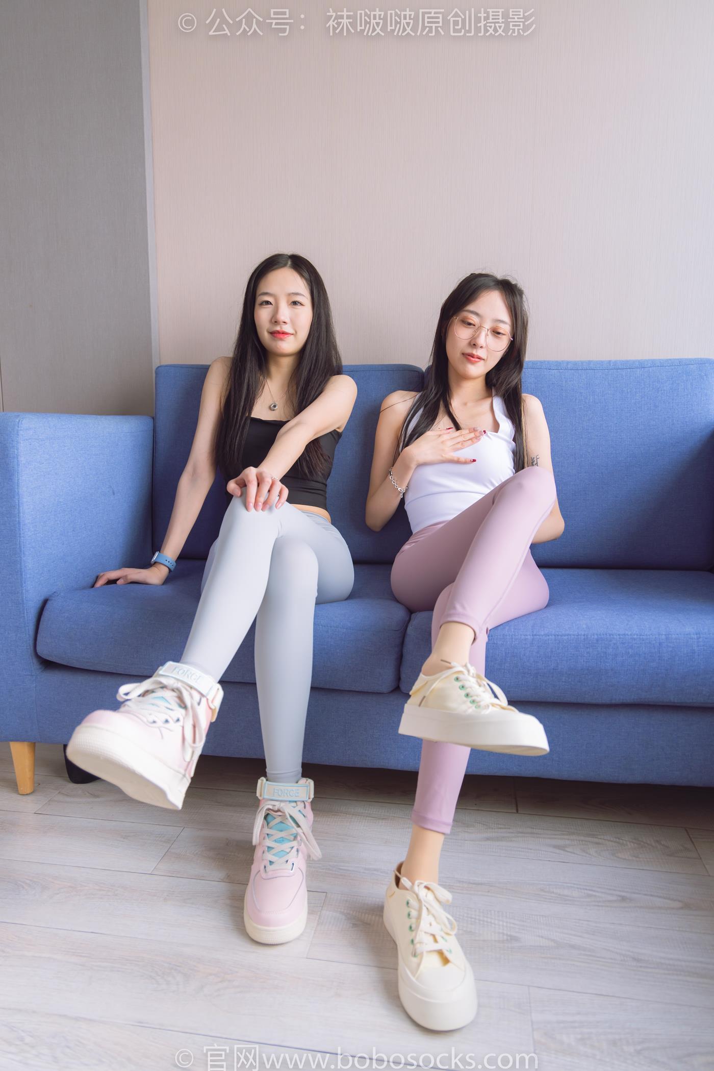 图片[28]-[BoBoSocks袜啵啵]NO.186 小甜豆稚予-瑜伽裤、运动鞋、肉丝[146P] – 速更版-美库