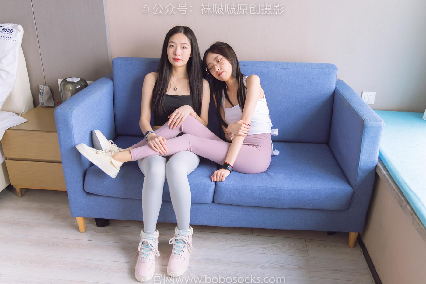 图片[34]-[BoBoSocks袜啵啵]NO.186 小甜豆稚予-瑜伽裤、运动鞋、肉丝[146P] – 速更版-美库