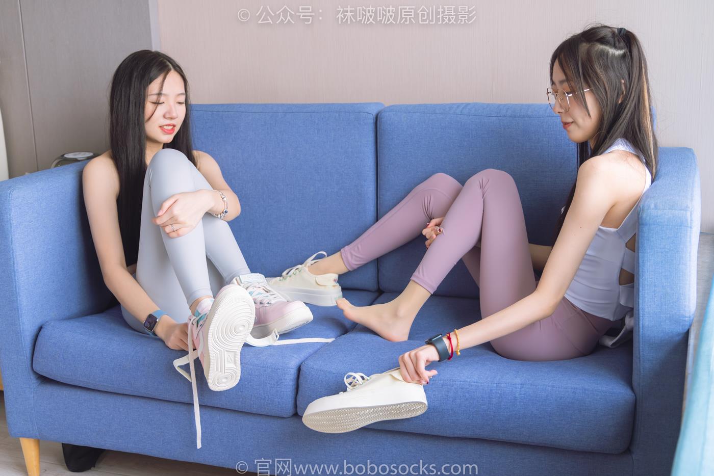 图片[46]-[BoBoSocks袜啵啵]NO.186 小甜豆稚予-瑜伽裤、运动鞋、肉丝[146P] – 速更版-美库