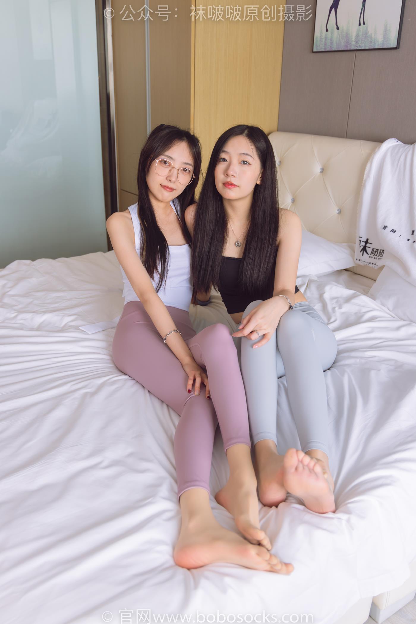 图片[56]-[BoBoSocks袜啵啵]NO.186 小甜豆稚予-瑜伽裤、运动鞋、肉丝[146P] – 速更版-美库