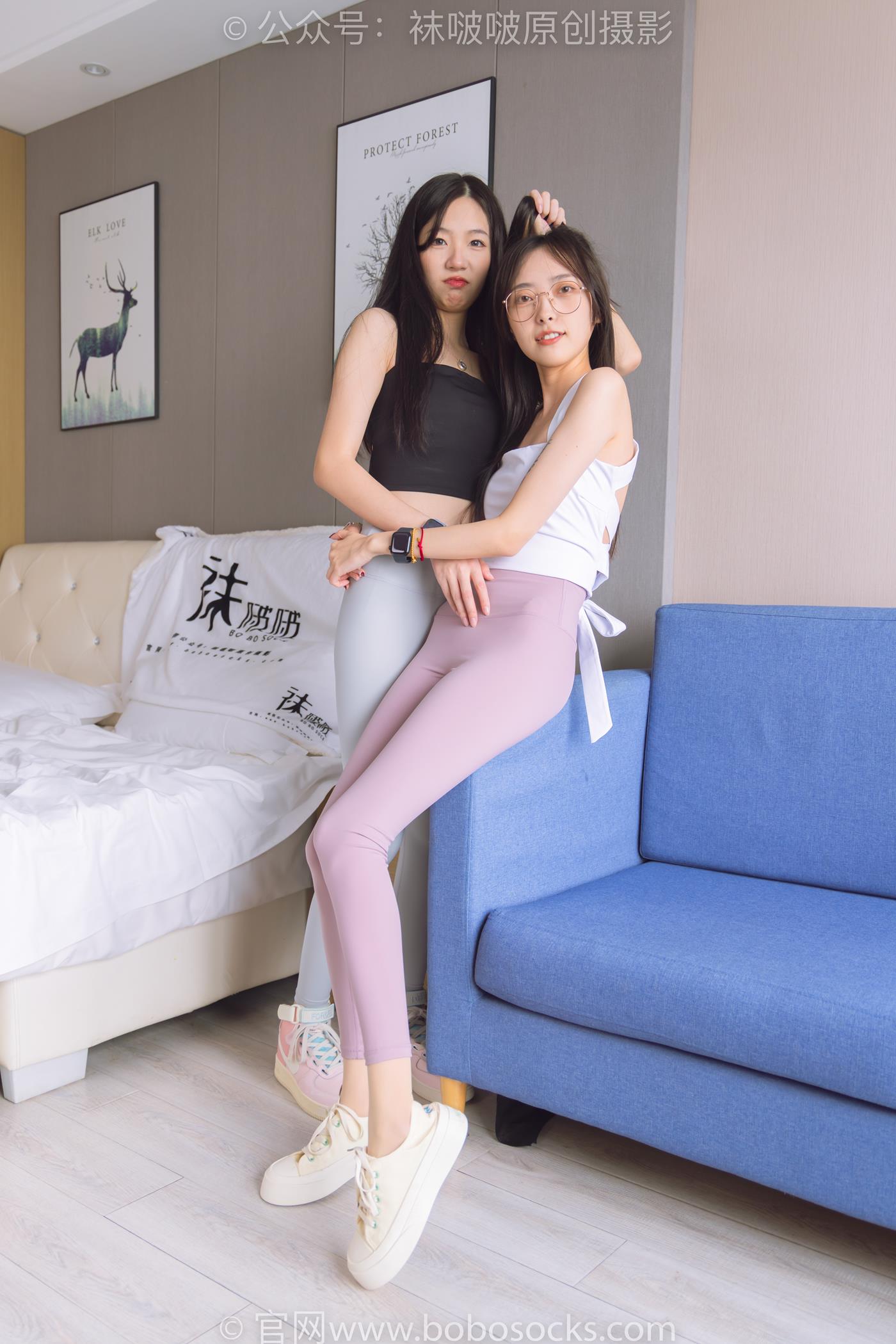 图片[141]-[BoBoSocks袜啵啵]NO.186 小甜豆稚予-瑜伽裤、运动鞋、肉丝[146P] – 速更版-美库