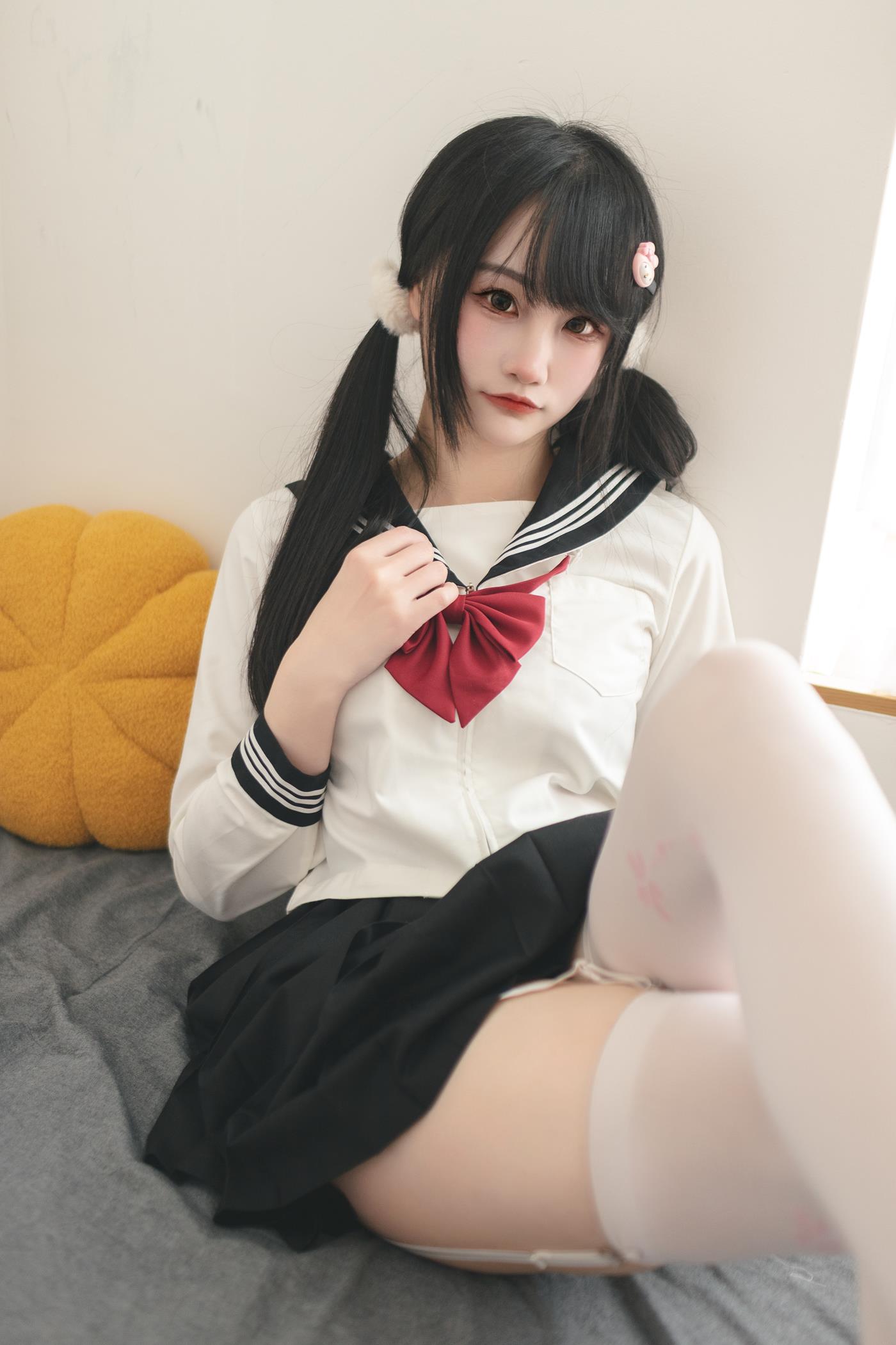 图片[11]-嗷呜酱 – 水手服[48P] – 速更版-美库