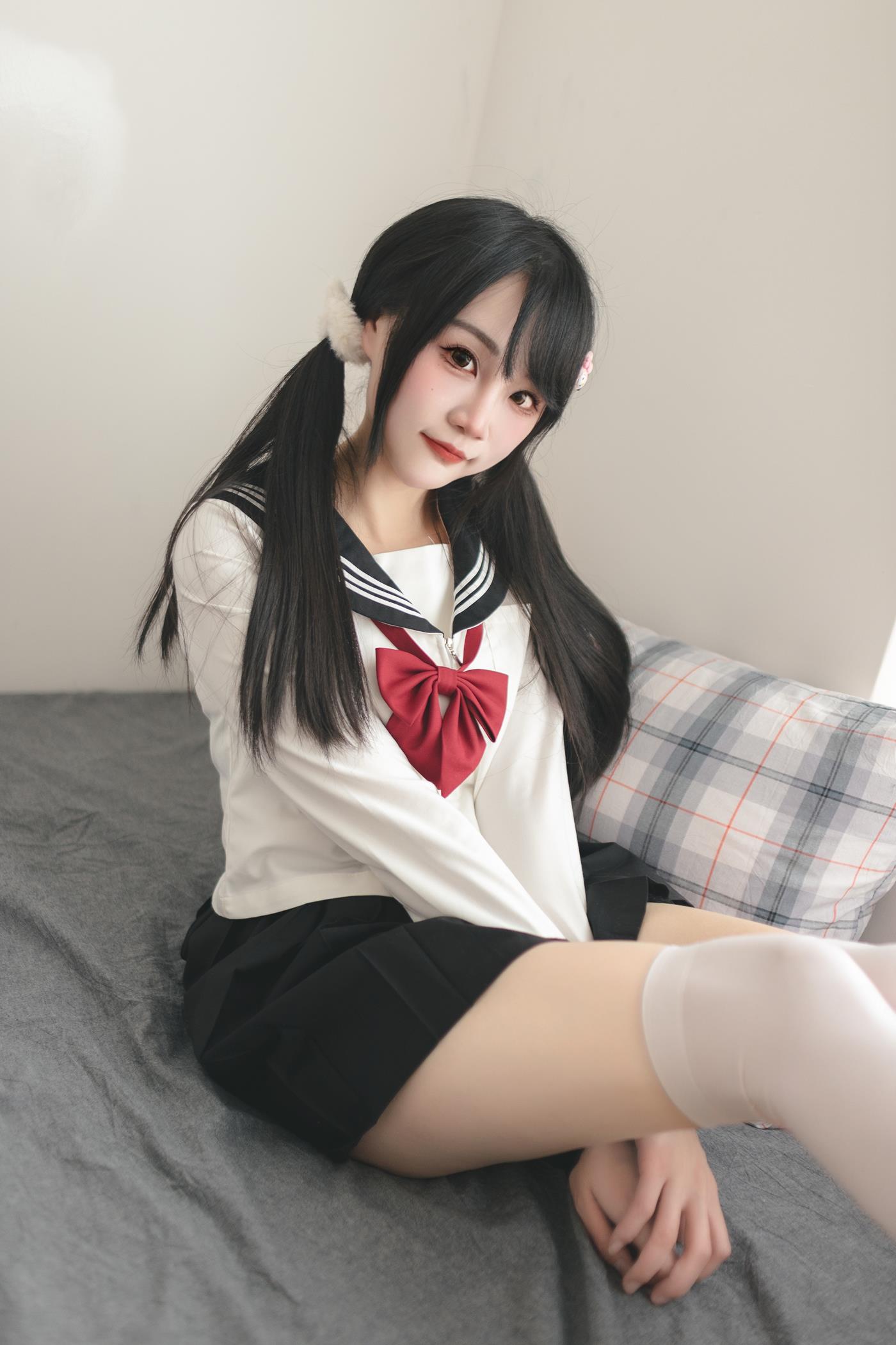 图片[16]-嗷呜酱 – 水手服[48P] – 速更版-美库