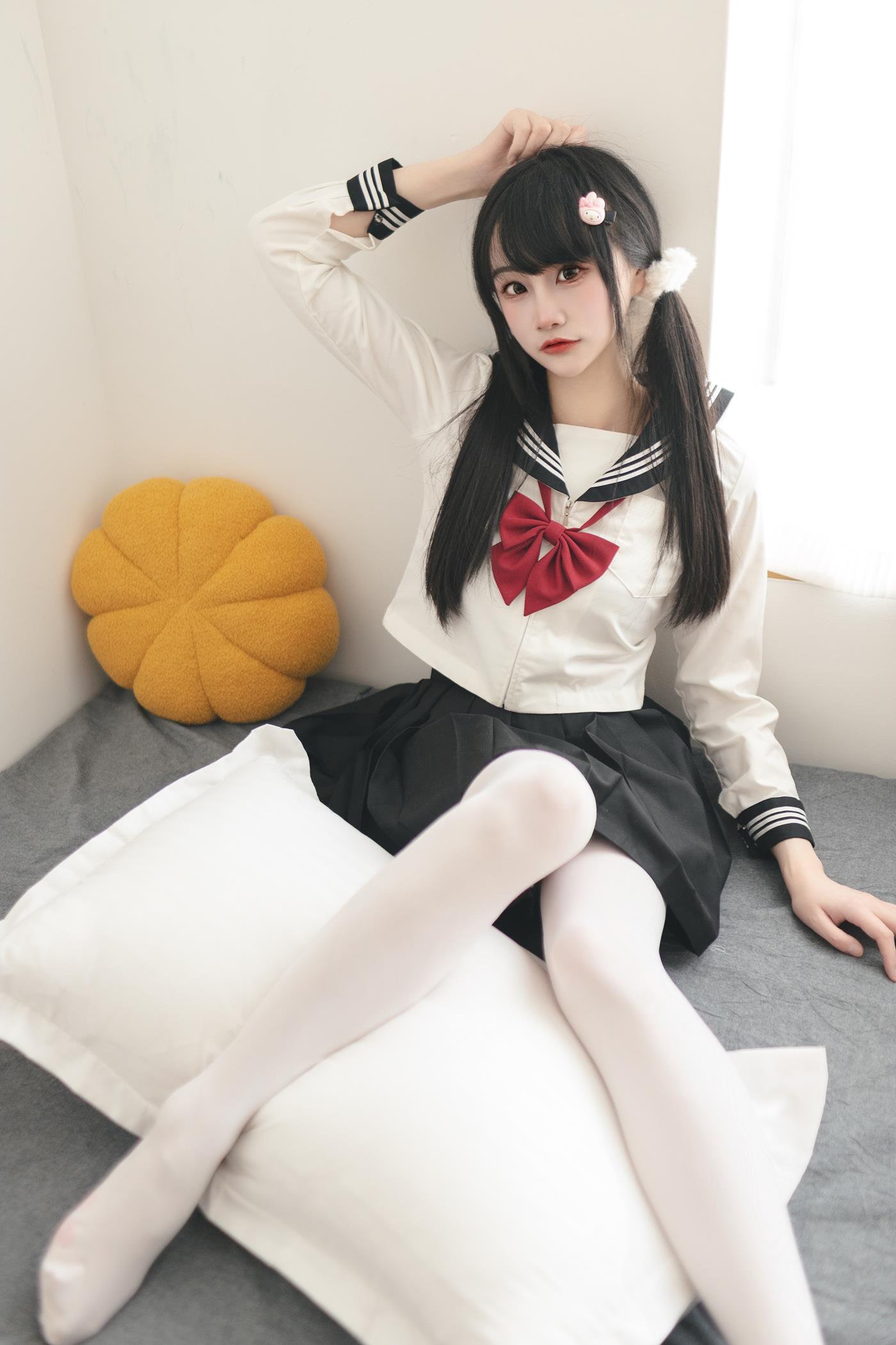 图片[18]-嗷呜酱 – 水手服[48P] – 速更版-美库