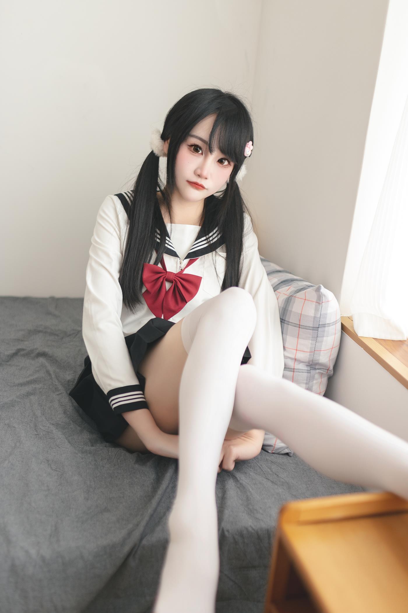 图片[19]-嗷呜酱 – 水手服[48P] – 速更版-美库