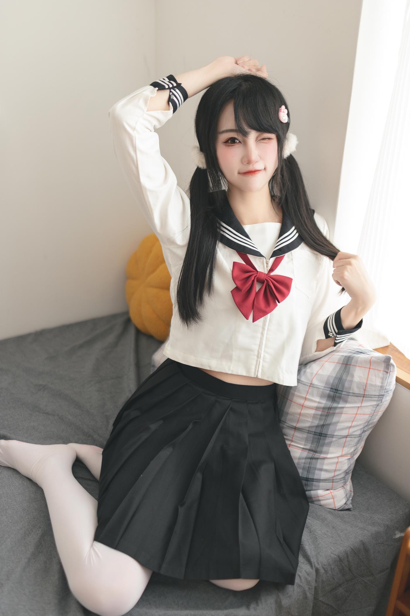 图片[22]-嗷呜酱 – 水手服[48P] – 速更版-美库