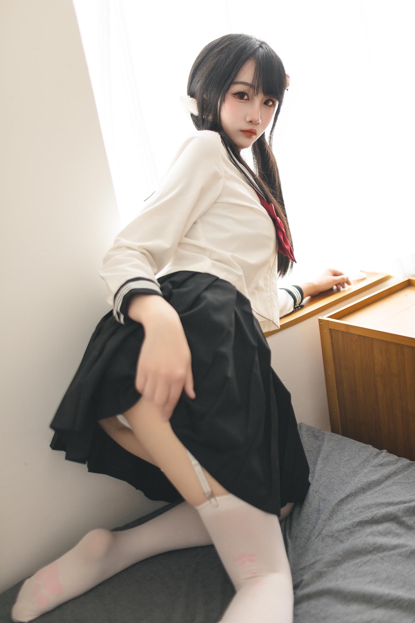 图片[23]-嗷呜酱 – 水手服[48P] – 速更版-美库