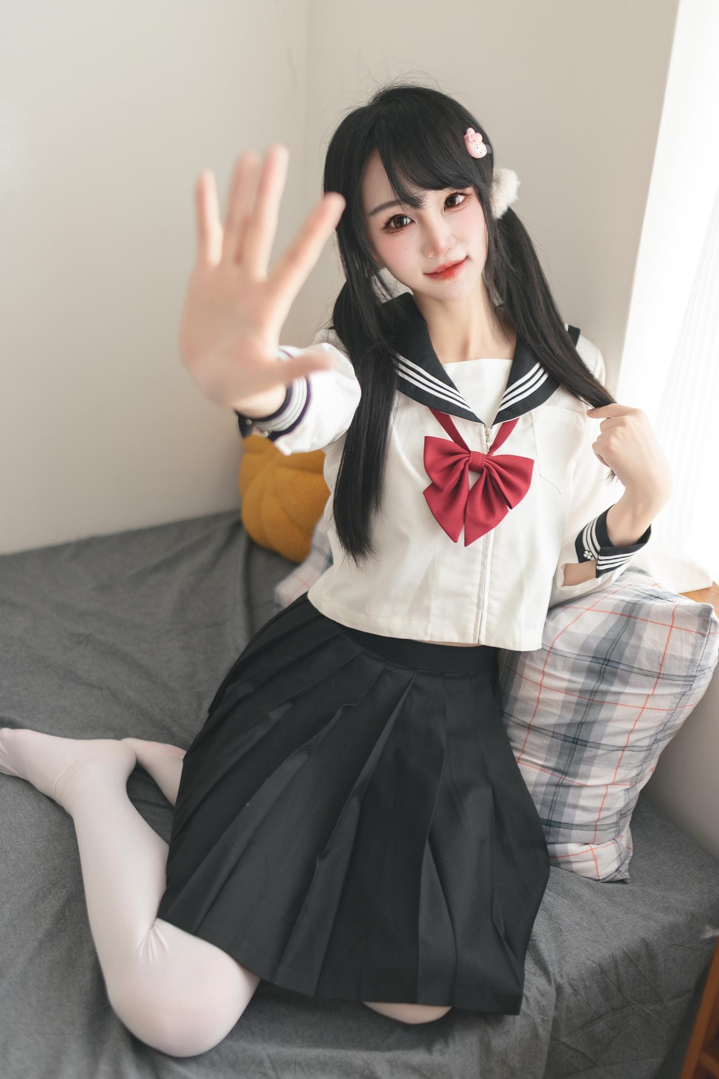 图片[28]-嗷呜酱 – 水手服[48P] – 速更版-美库