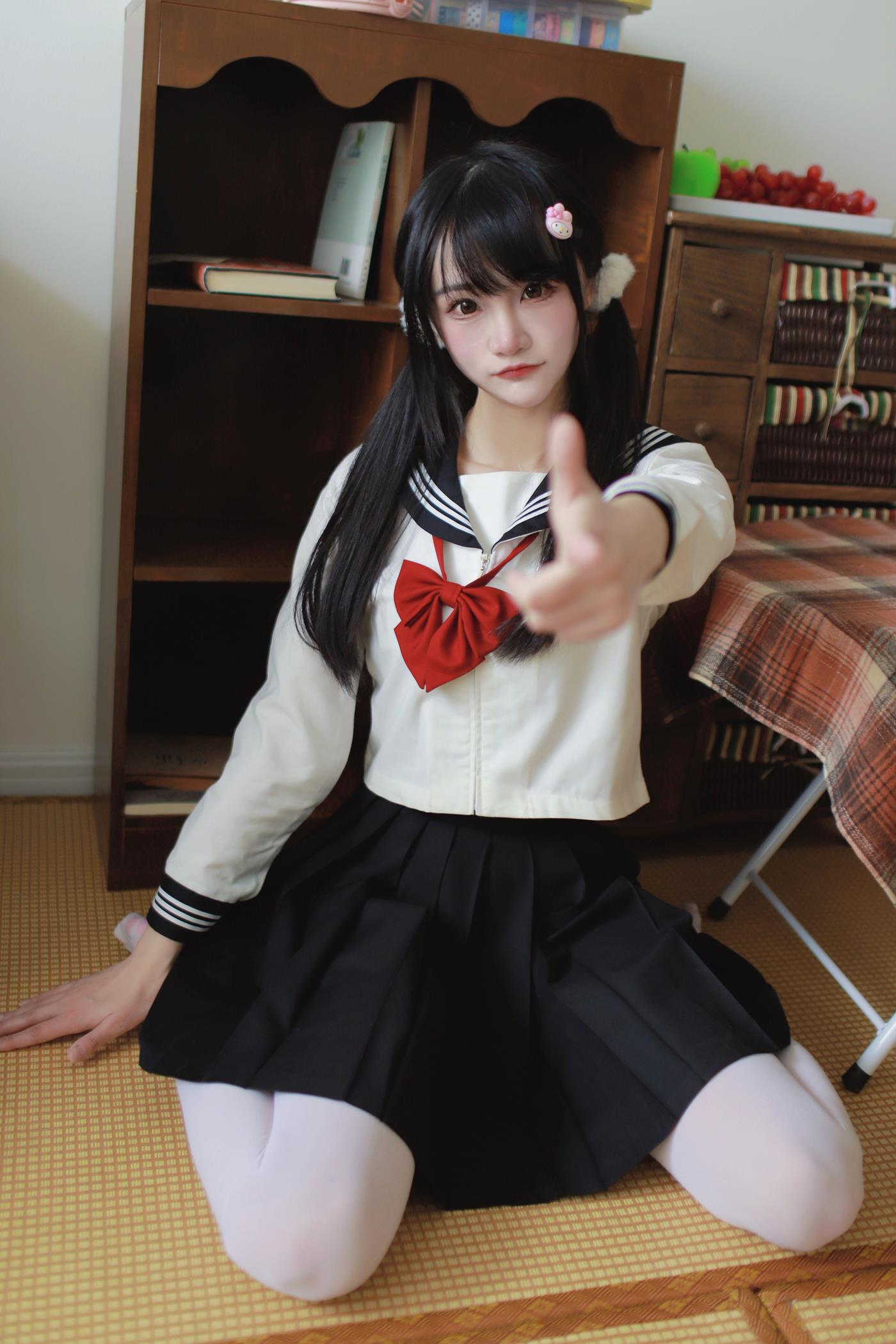 图片[35]-嗷呜酱 – 水手服[48P] – 速更版-美库