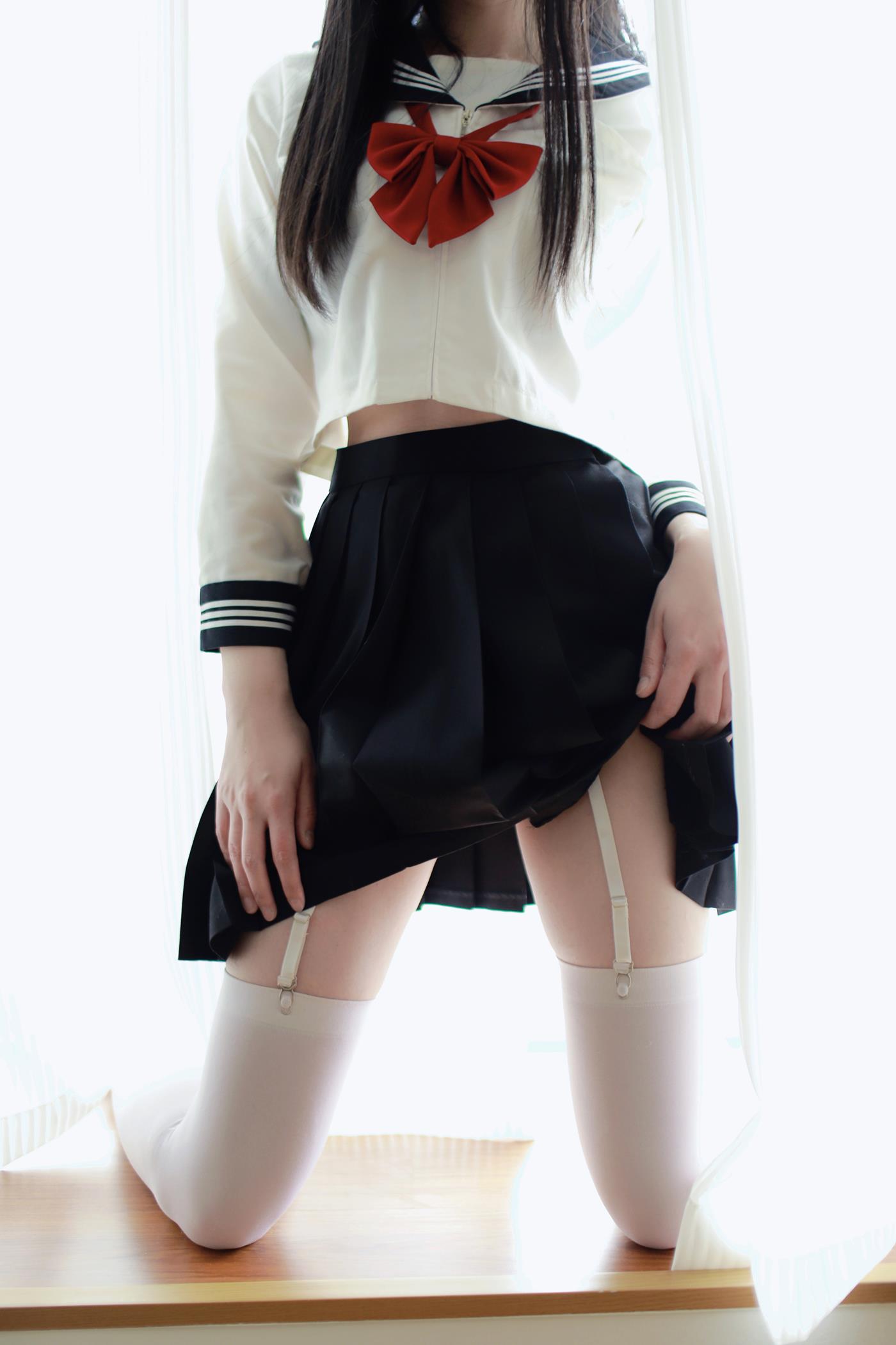 图片[44]-嗷呜酱 – 水手服[48P] – 速更版-美库