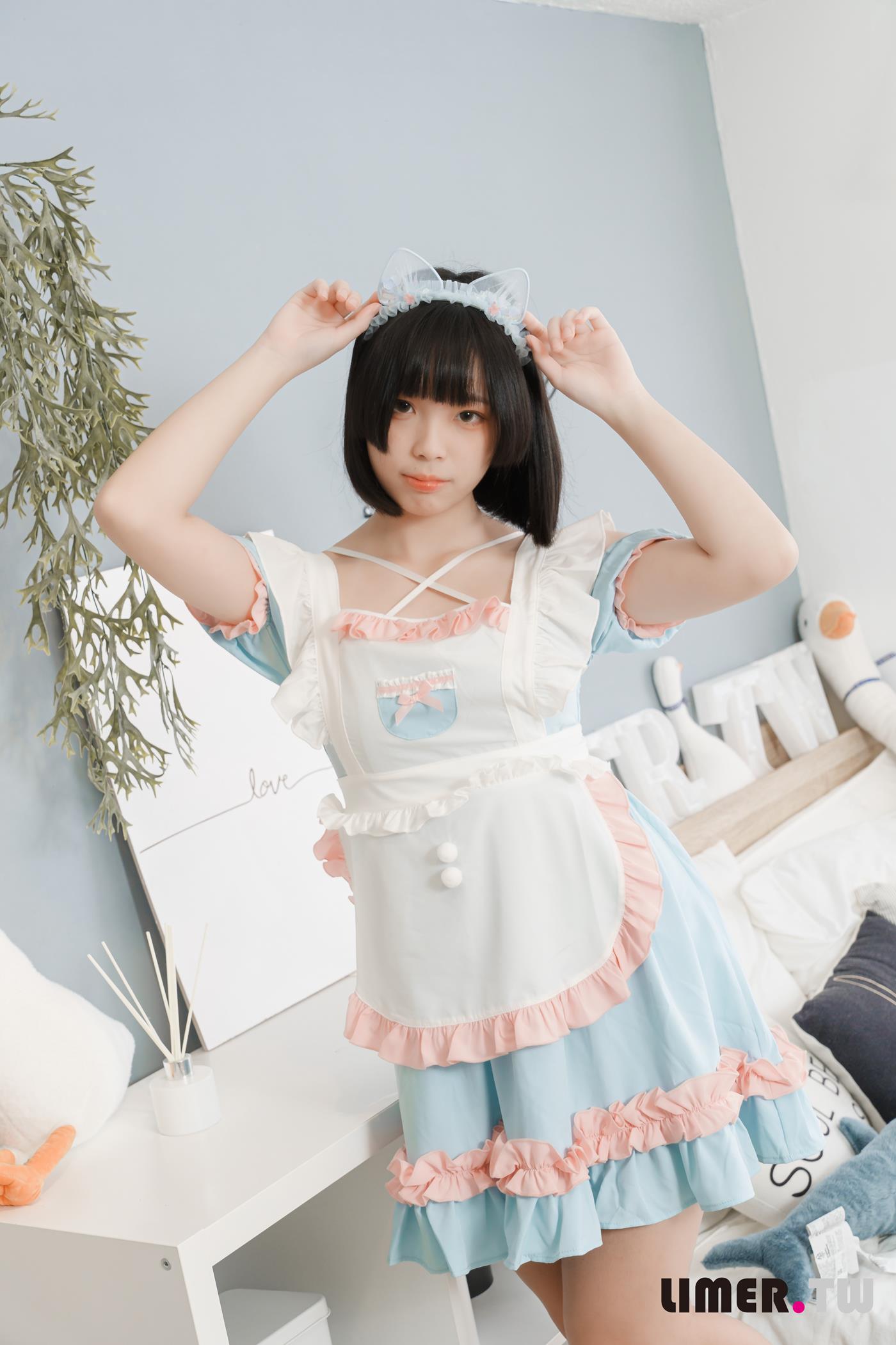 图片[36]-Limerence原创 NO.055 之之 女仆装扮柔嫩欧派与裸足 请主人享用[170P] – 速更版-美库