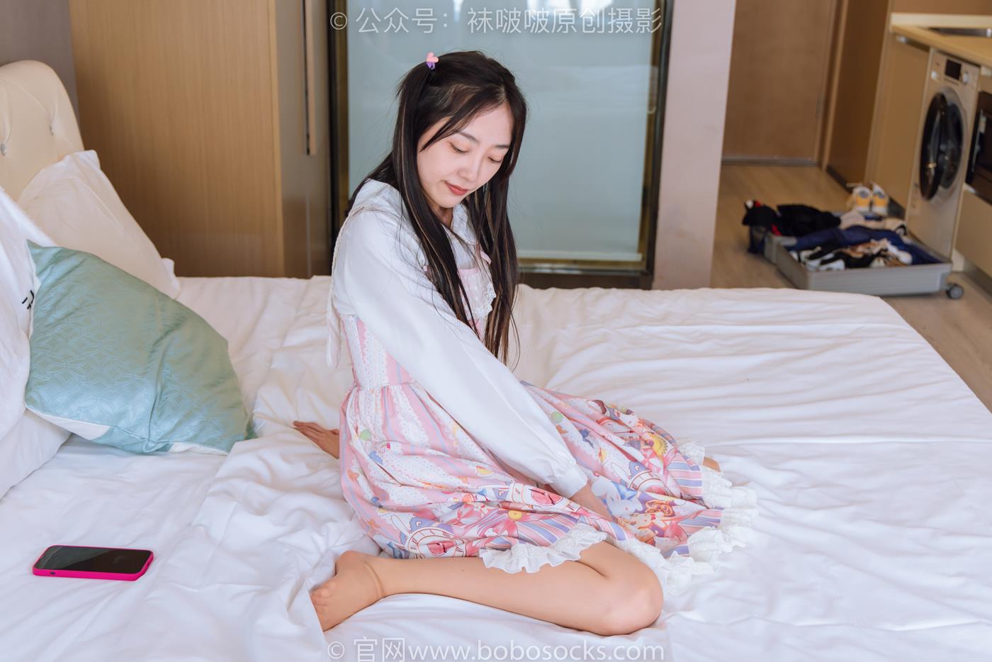 图片[17]-[BoBoSocks袜啵啵]NO.187 稚予-Lolita裙、白皮鞋、肉丝[138P] – 速更版-美库