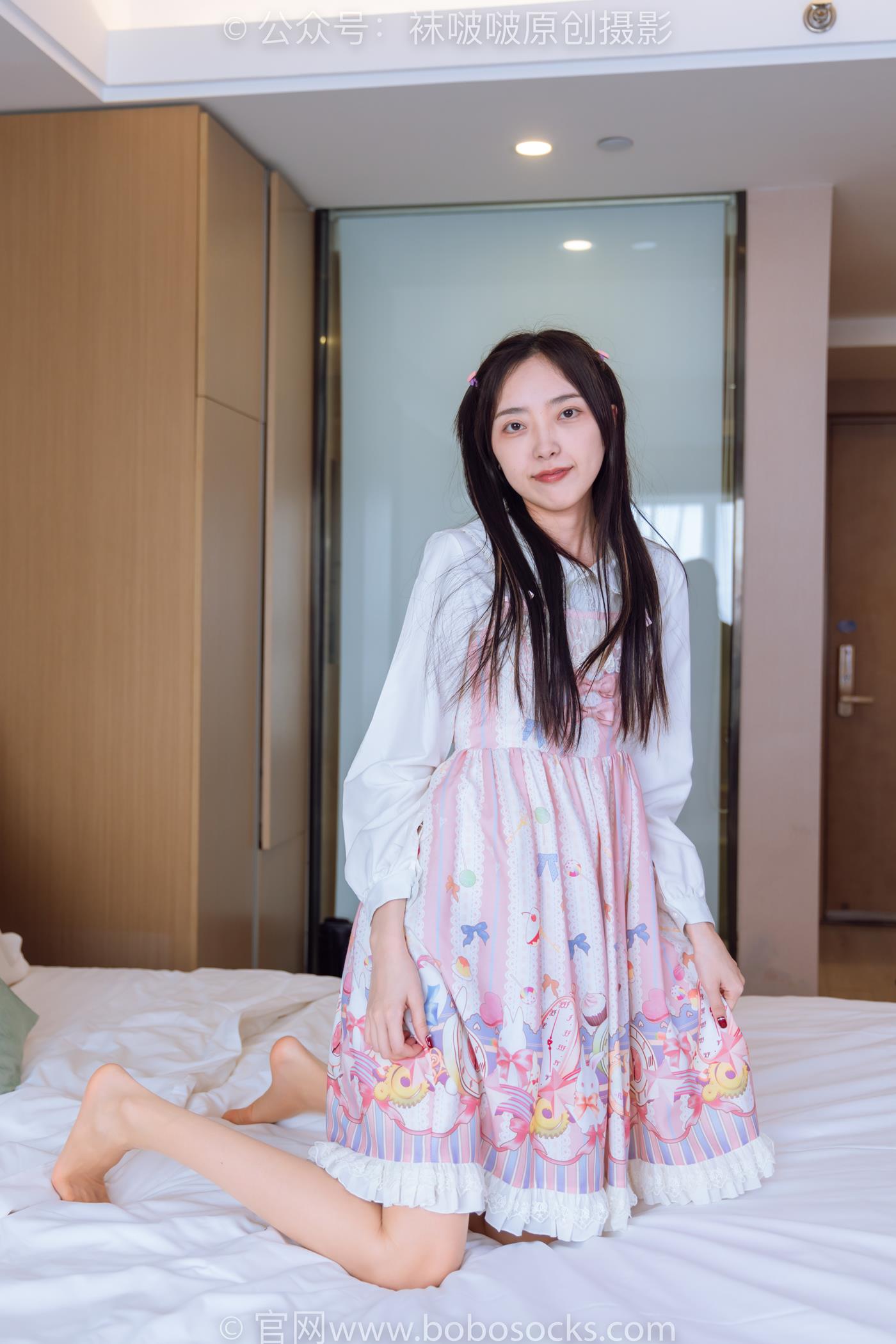 图片[21]-[BoBoSocks袜啵啵]NO.187 稚予-Lolita裙、白皮鞋、肉丝[138P] – 速更版-美库