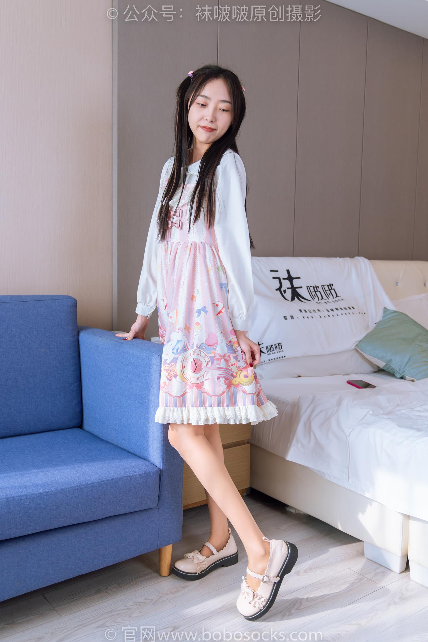 图片[98]-[BoBoSocks袜啵啵]NO.187 稚予-Lolita裙、白皮鞋、肉丝[138P] – 速更版-美库