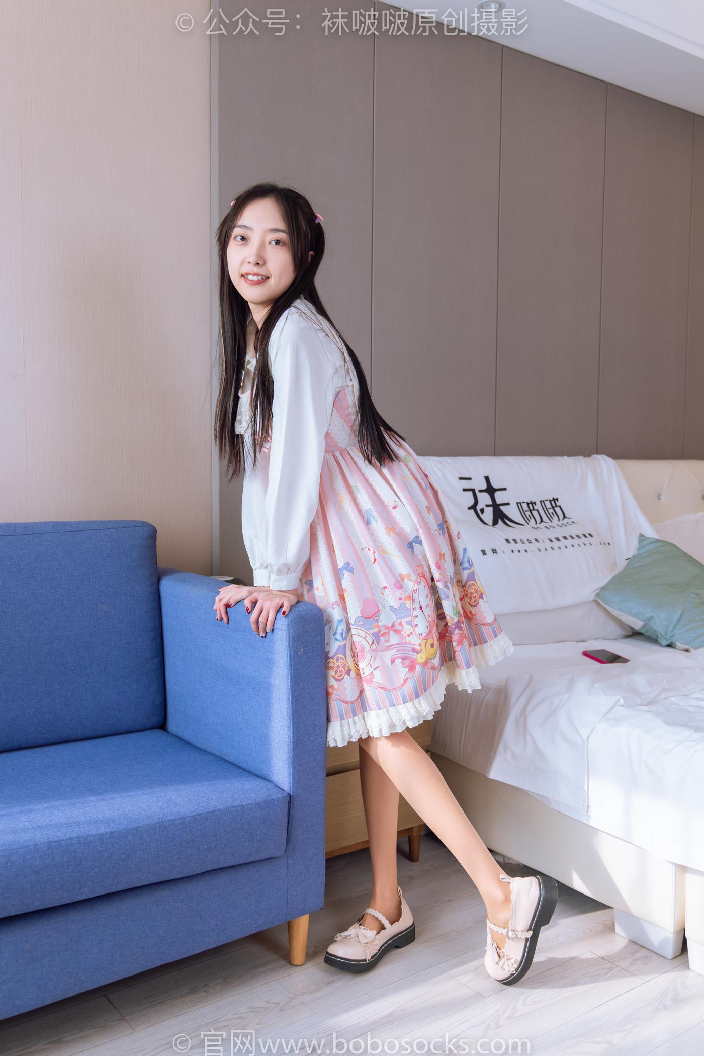 图片[99]-[BoBoSocks袜啵啵]NO.187 稚予-Lolita裙、白皮鞋、肉丝[138P] – 速更版-美库