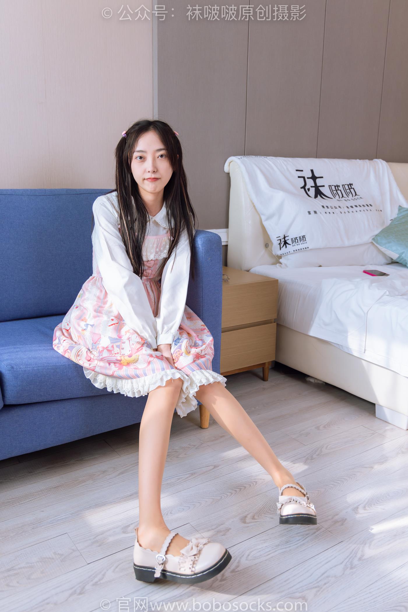 图片[102]-[BoBoSocks袜啵啵]NO.187 稚予-Lolita裙、白皮鞋、肉丝[138P] – 速更版-美库