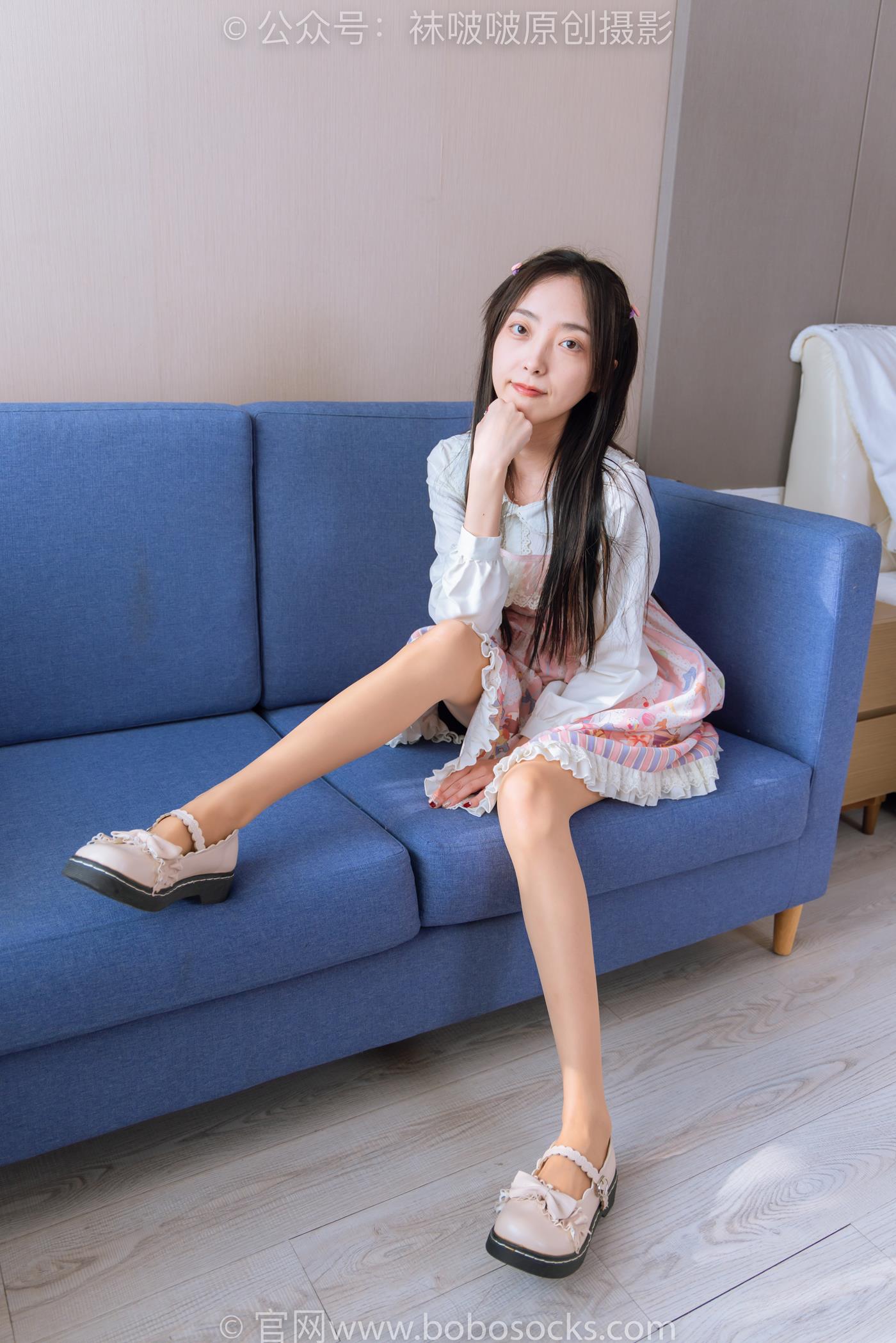 图片[108]-[BoBoSocks袜啵啵]NO.187 稚予-Lolita裙、白皮鞋、肉丝[138P] – 速更版-美库