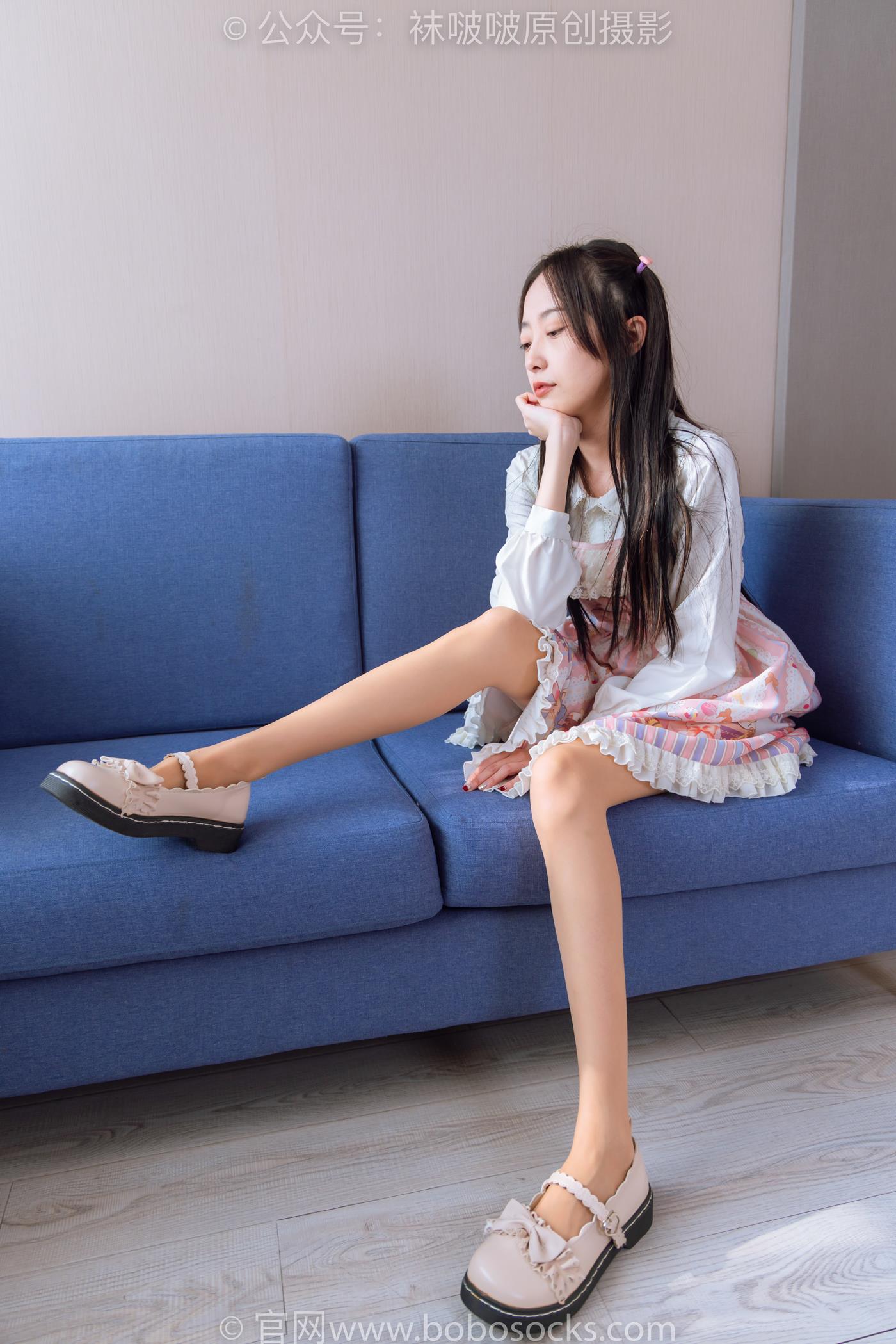 图片[109]-[BoBoSocks袜啵啵]NO.187 稚予-Lolita裙、白皮鞋、肉丝[138P] – 速更版-美库