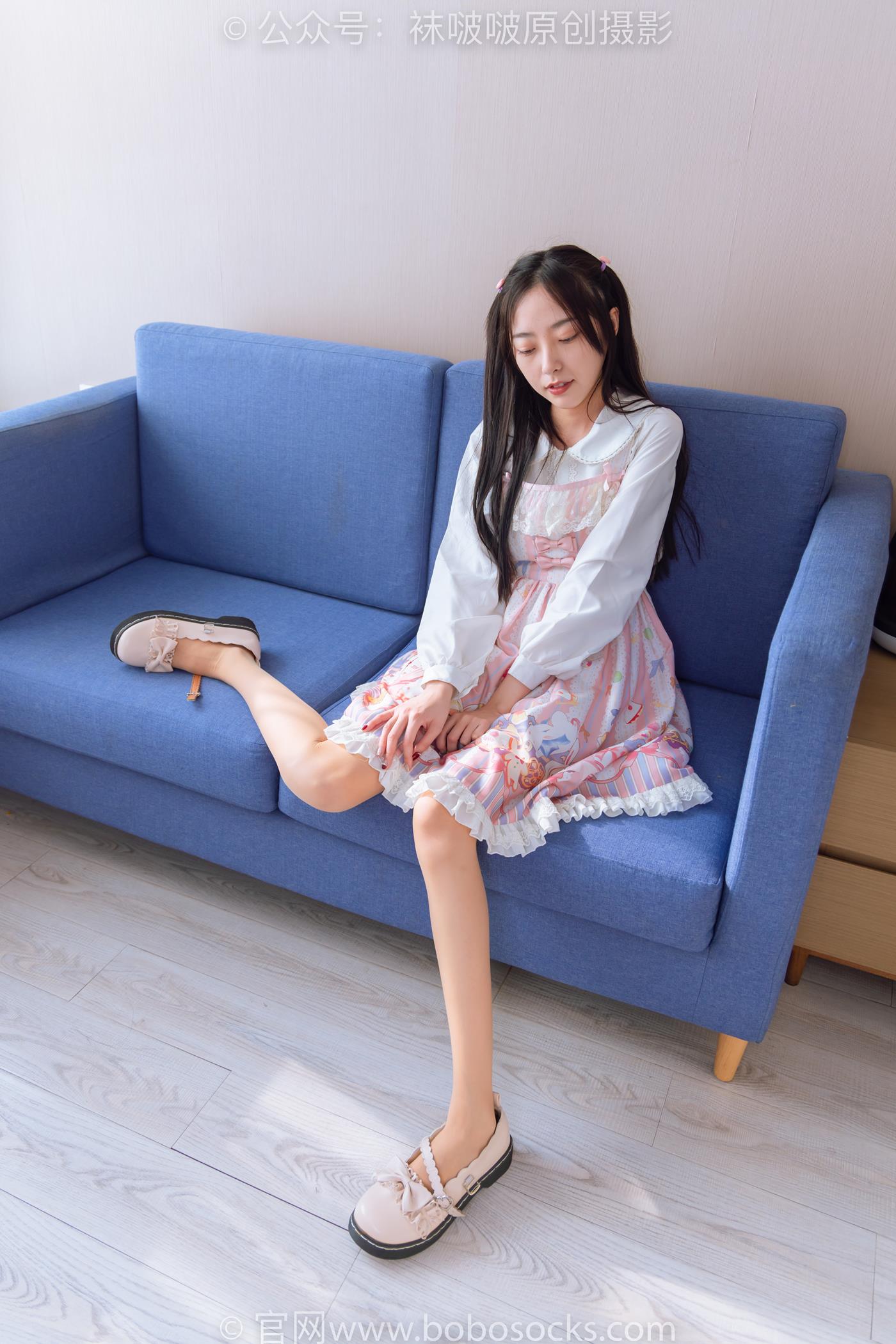 图片[127]-[BoBoSocks袜啵啵]NO.187 稚予-Lolita裙、白皮鞋、肉丝[138P] – 速更版-美库