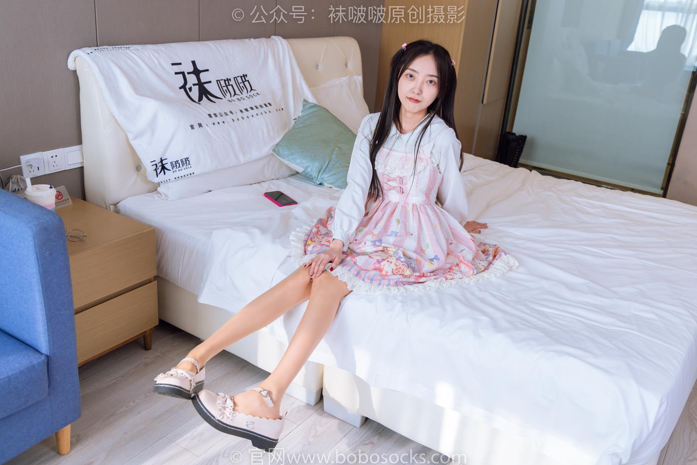 图片[134]-[BoBoSocks袜啵啵]NO.187 稚予-Lolita裙、白皮鞋、肉丝[138P] – 速更版-美库