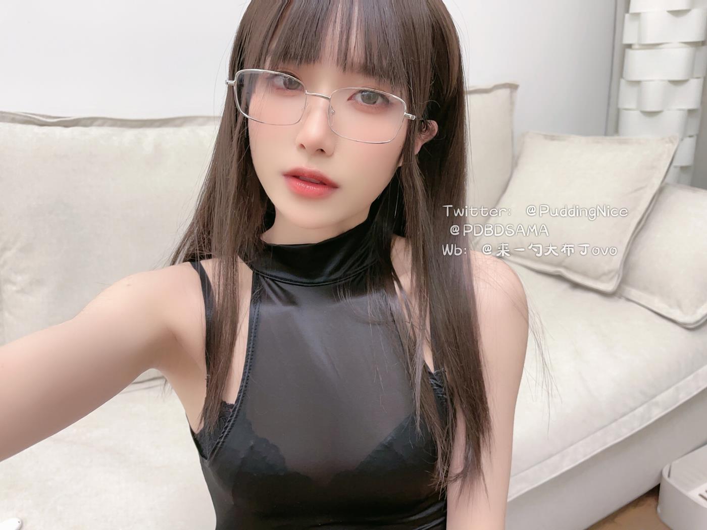 图片[16]-布丁大法  黑色旗袍 [27P] – 速更版-美库