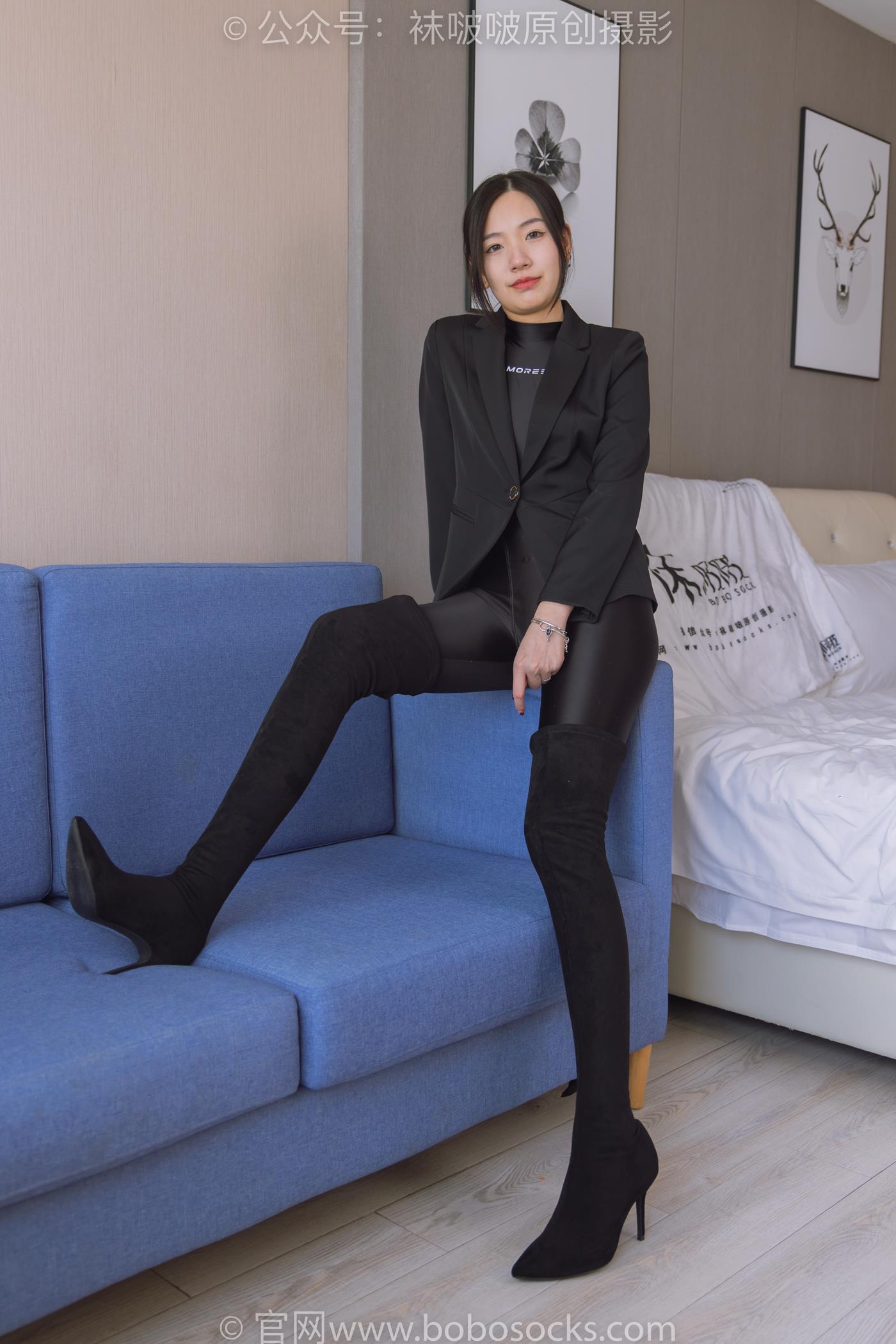 图片[19]-[BoBoSocks袜啵啵]NO.188 小甜豆-连体泳衣、高跟长靴、短肉丝、裸足[147P] – 速更版-美库