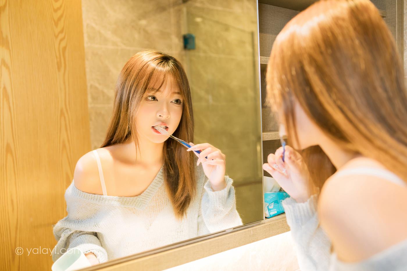 图片[15]-[YALAYI雅拉伊]2023.01.30 NO.1001 家有女友 阿禾[45+1P] – 速更版-美库