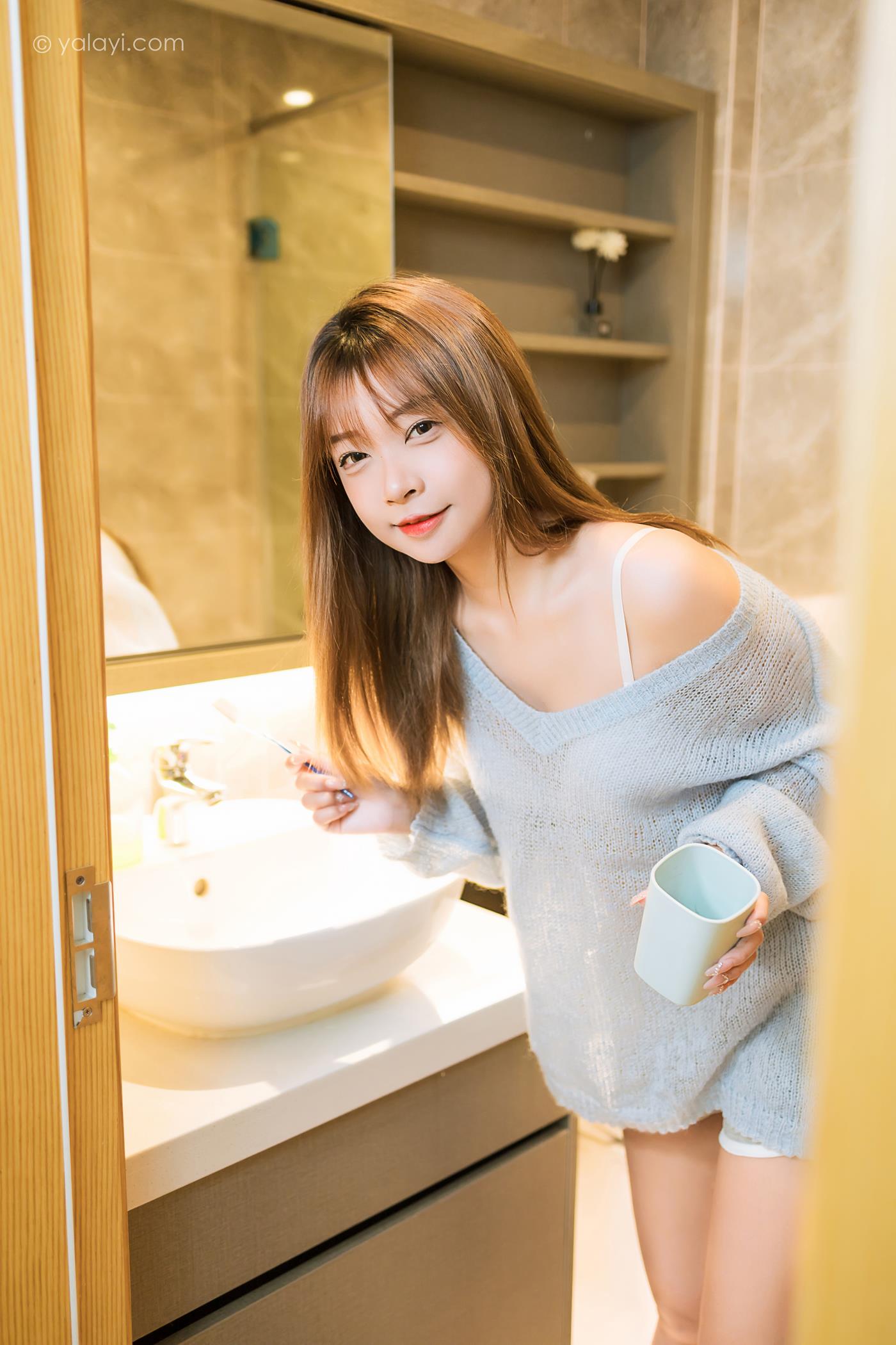 图片[16]-[YALAYI雅拉伊]2023.01.30 NO.1001 家有女友 阿禾[45+1P] – 速更版-美库