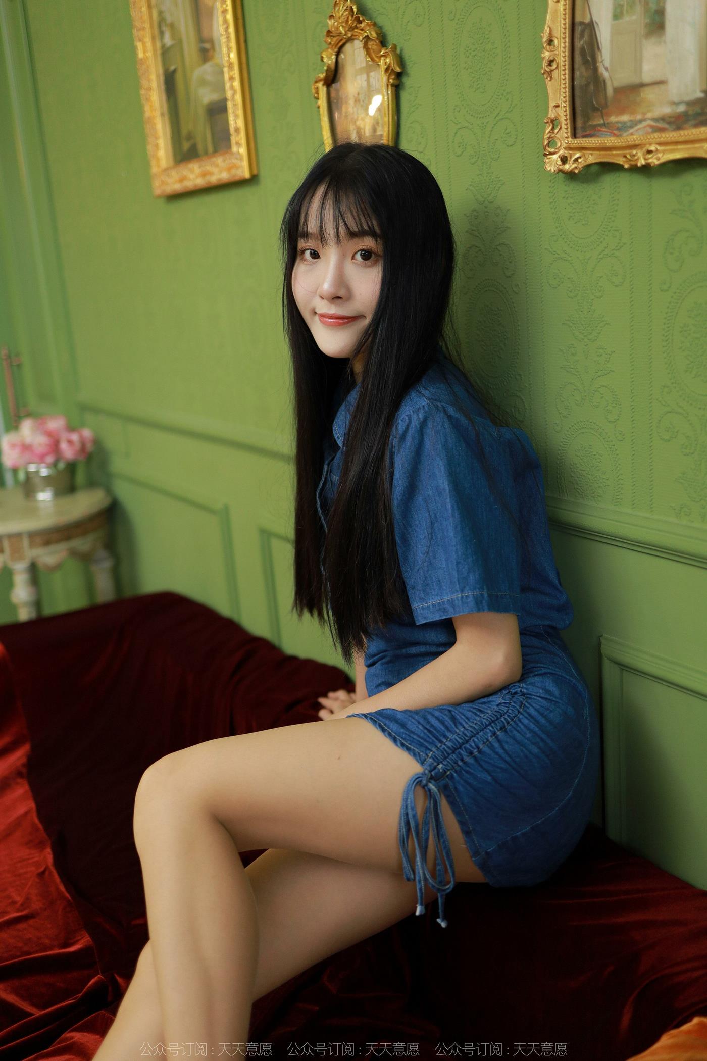 图片[14]-[IESS异思趣向] 2022.08.27 丝享家1190：婉萍《蓝色牛仔裙》[89P] – 速更版-美库